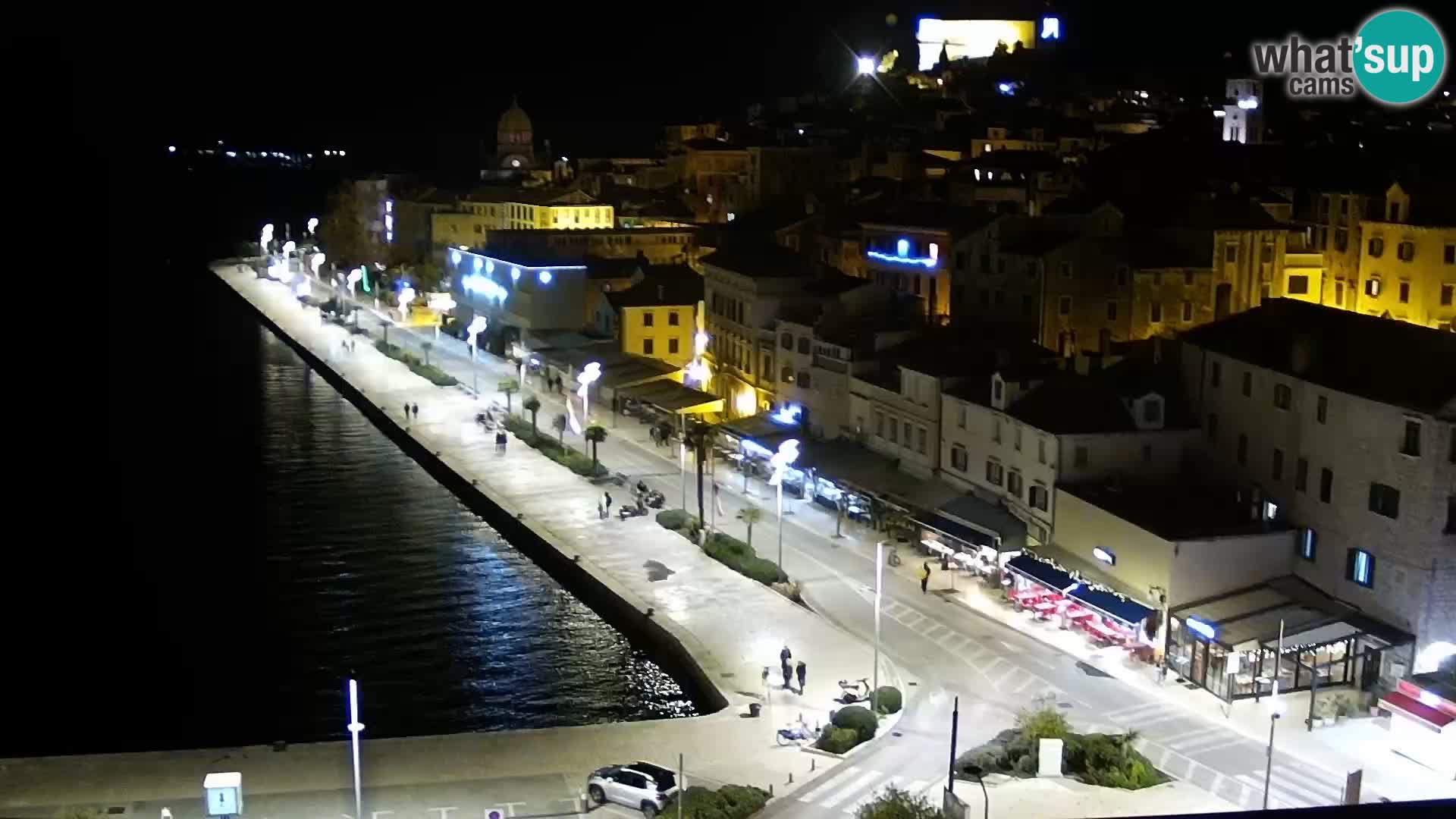 Webcam Šibenik – view from hotel Bellevue