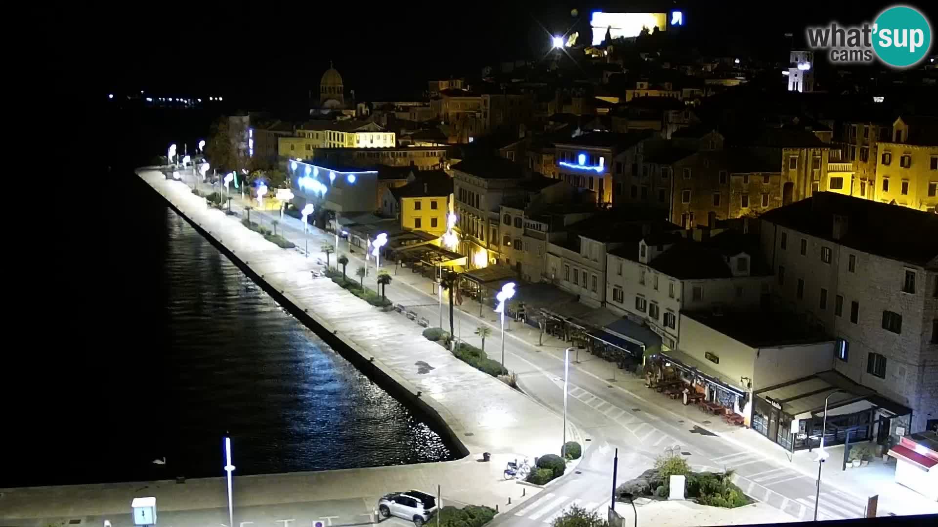 Webcam Šibenik – view from hotel Bellevue