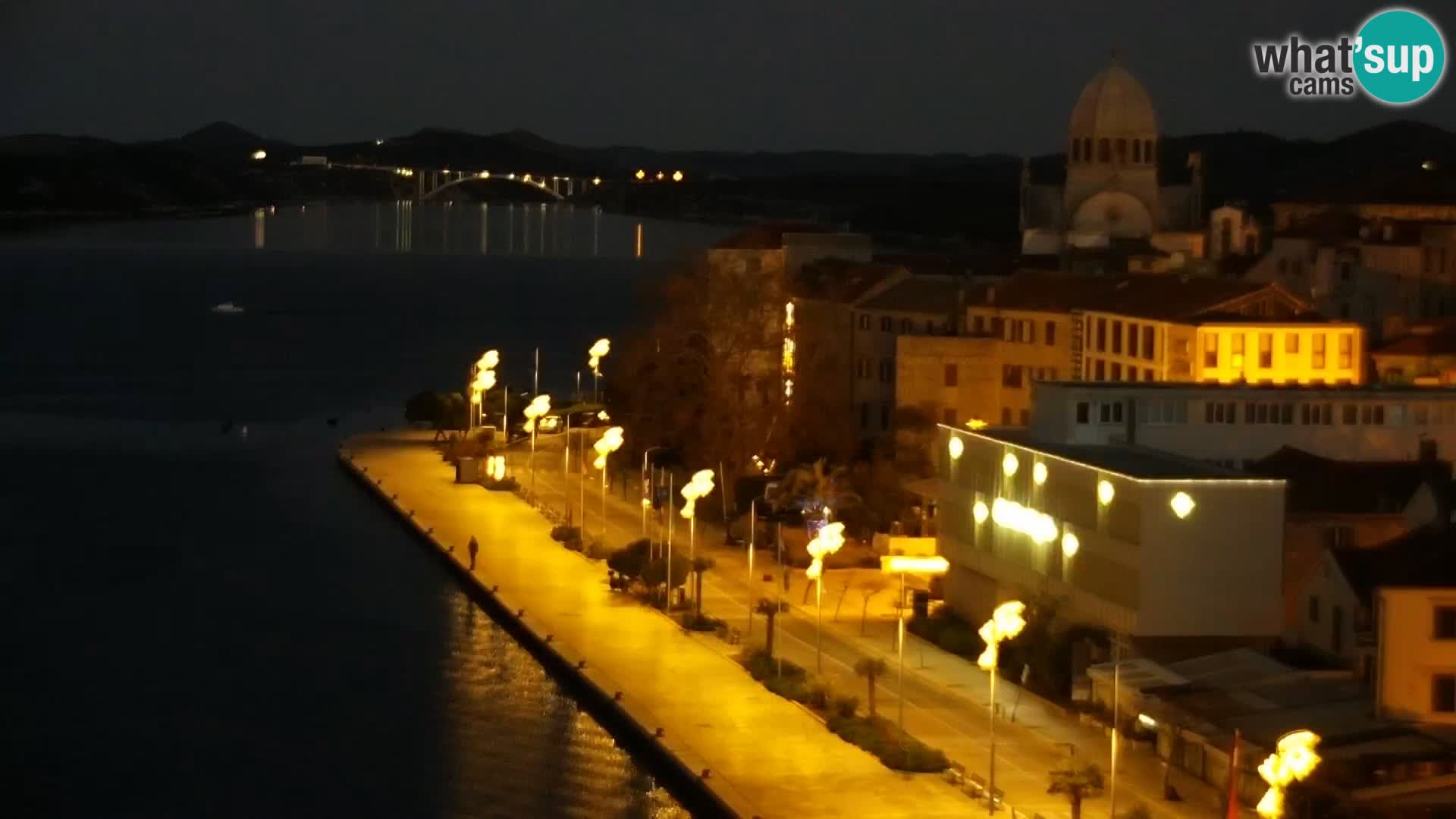 Webcam Šibenik – view from hotel Bellevue