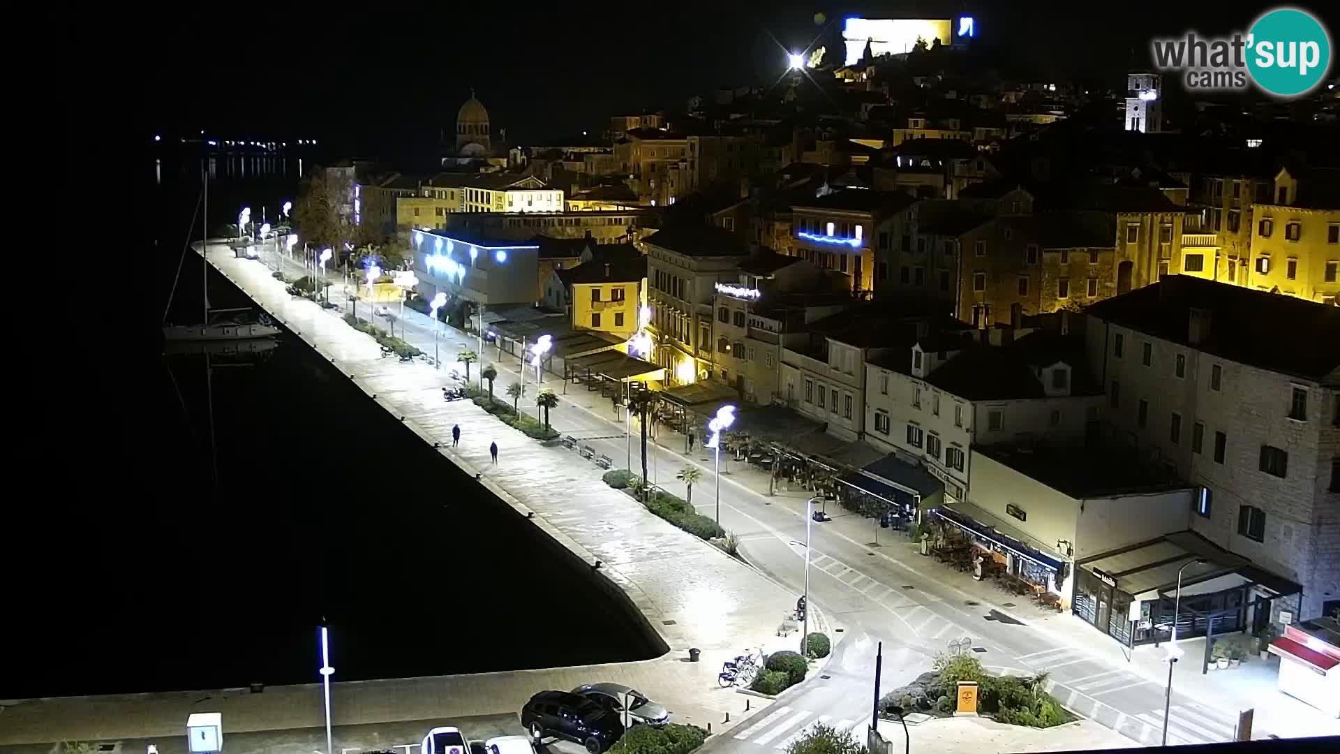 Webcam Šibenik – view from hotel Bellevue