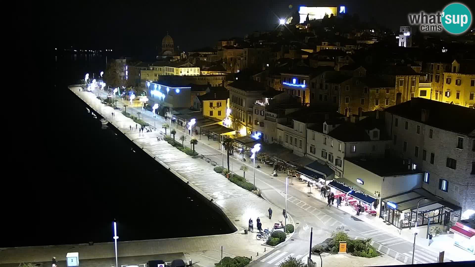 Webcam Šibenik – view from hotel Bellevue