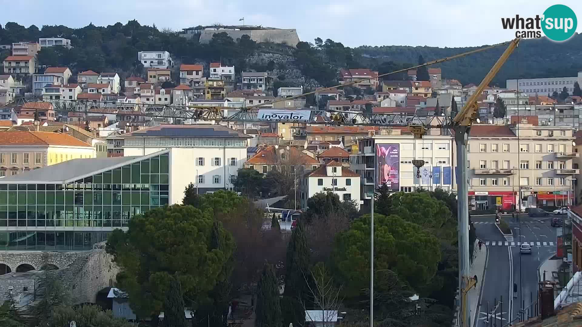 Webcam Šibenik – view from hotel Bellevue