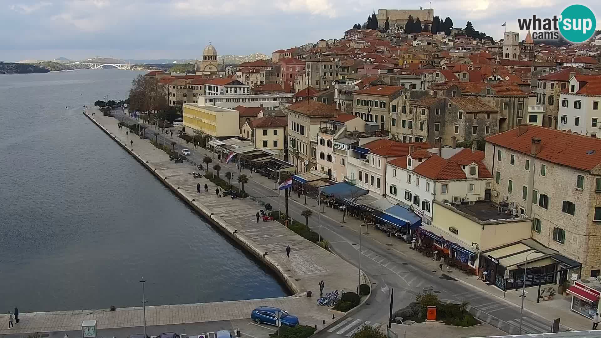 Webcam Šibenik – panorama Bellevue Hotel