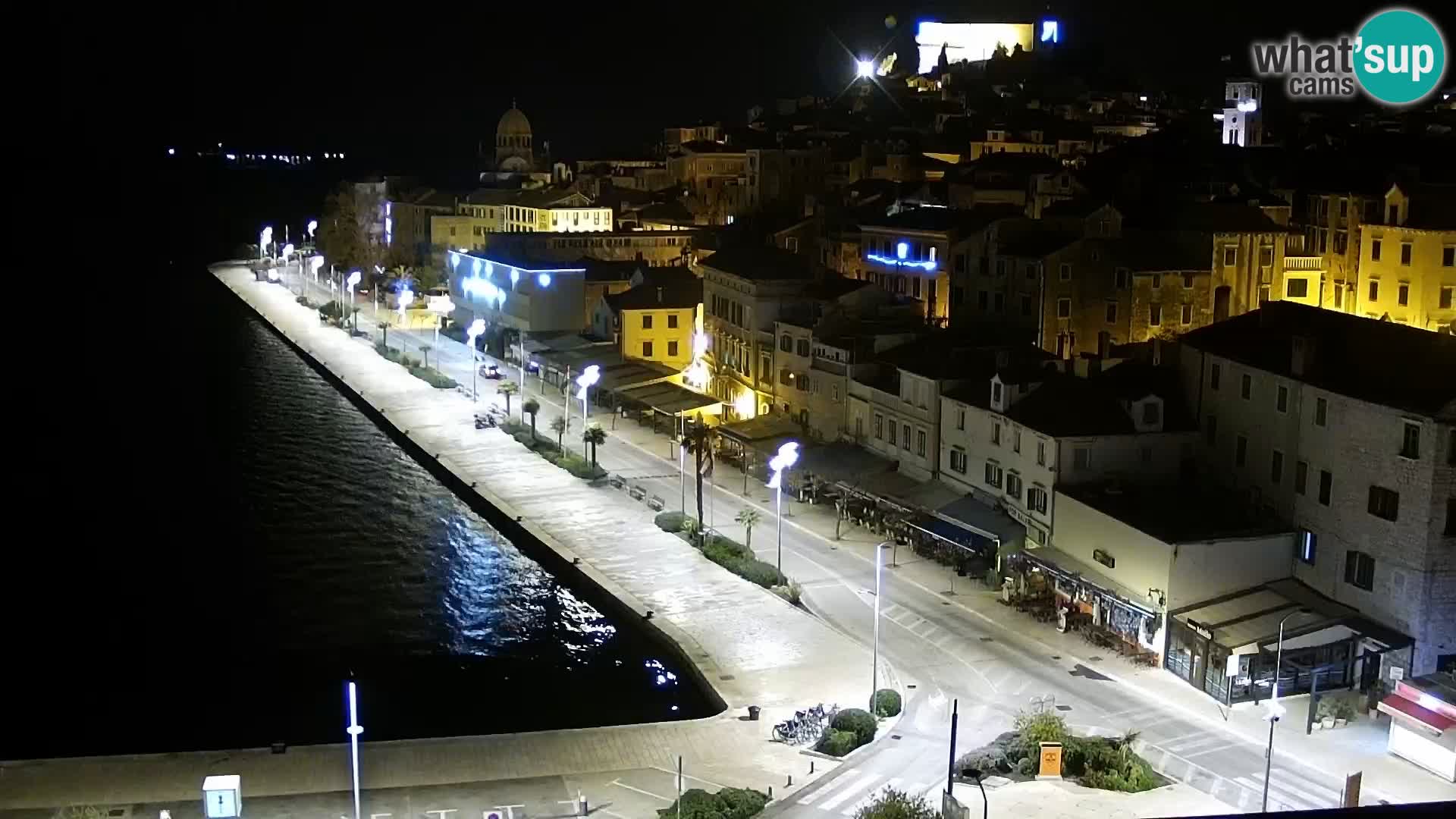 Webcam Šibenik – view from hotel Bellevue