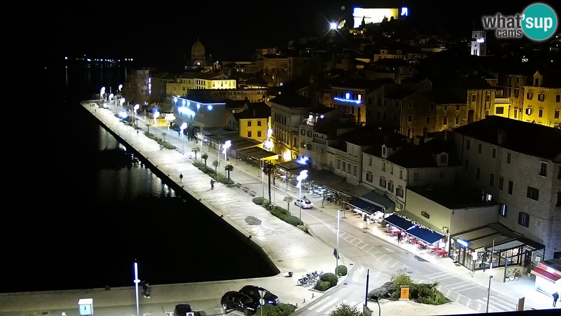 Webcam Šibenik – view from hotel Bellevue