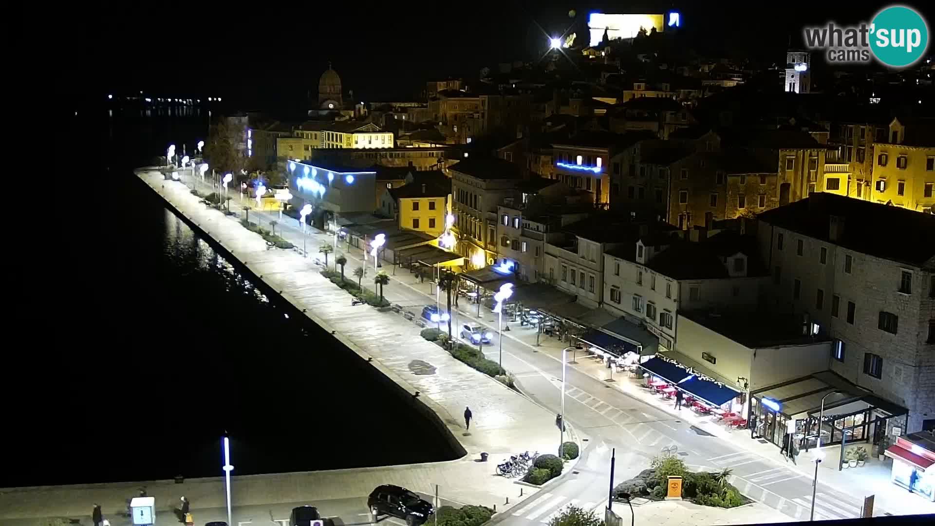 Webcam Šibenik – view from hotel Bellevue