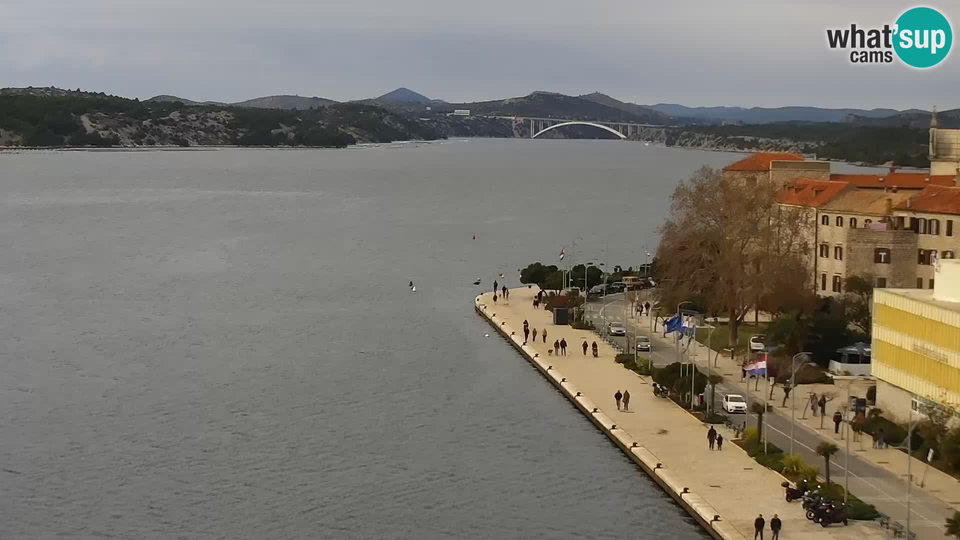 Webcam Šibenik – panorama Bellevue Hotel