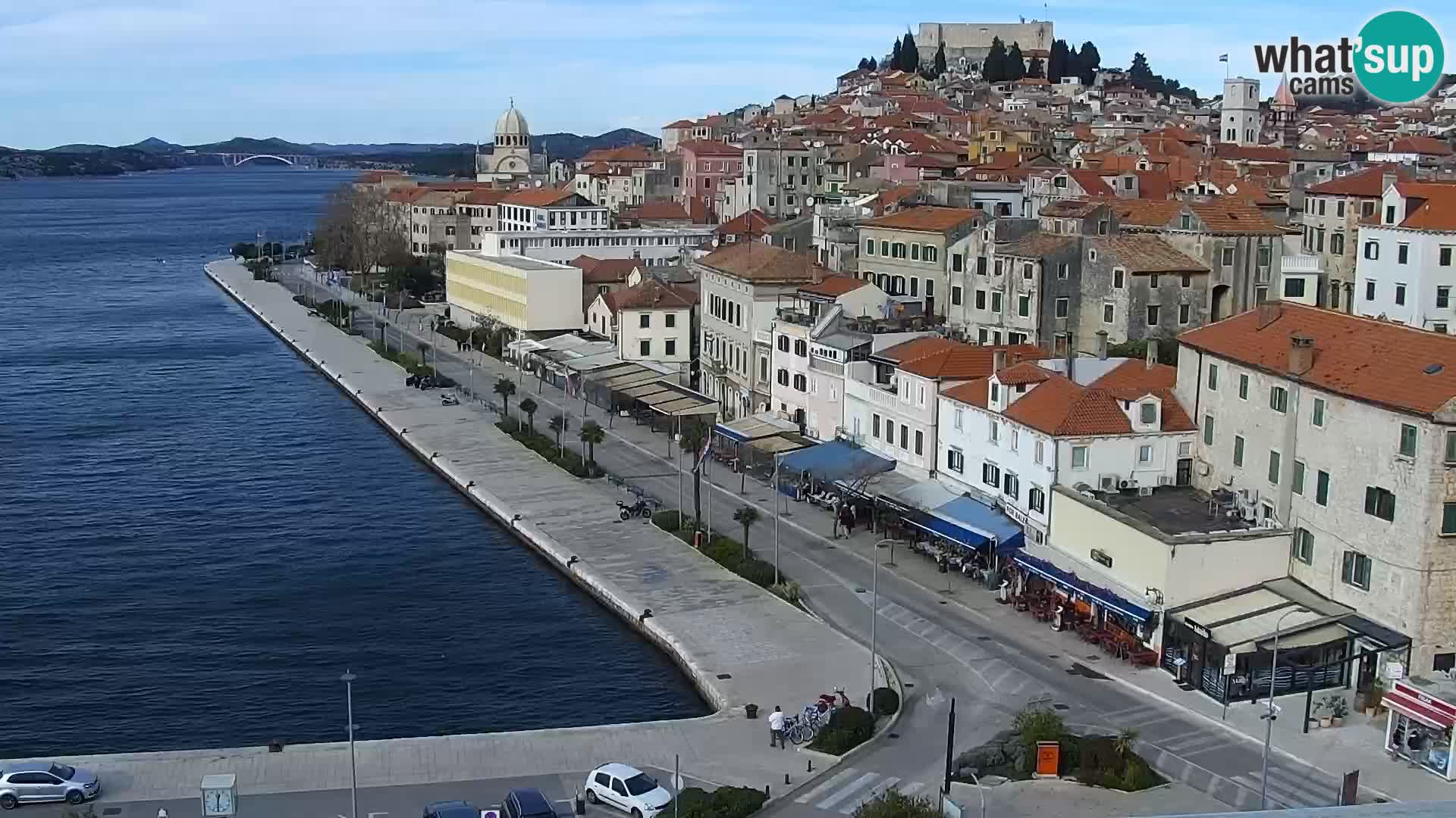 Webcam Šibenik – view from hotel Bellevue