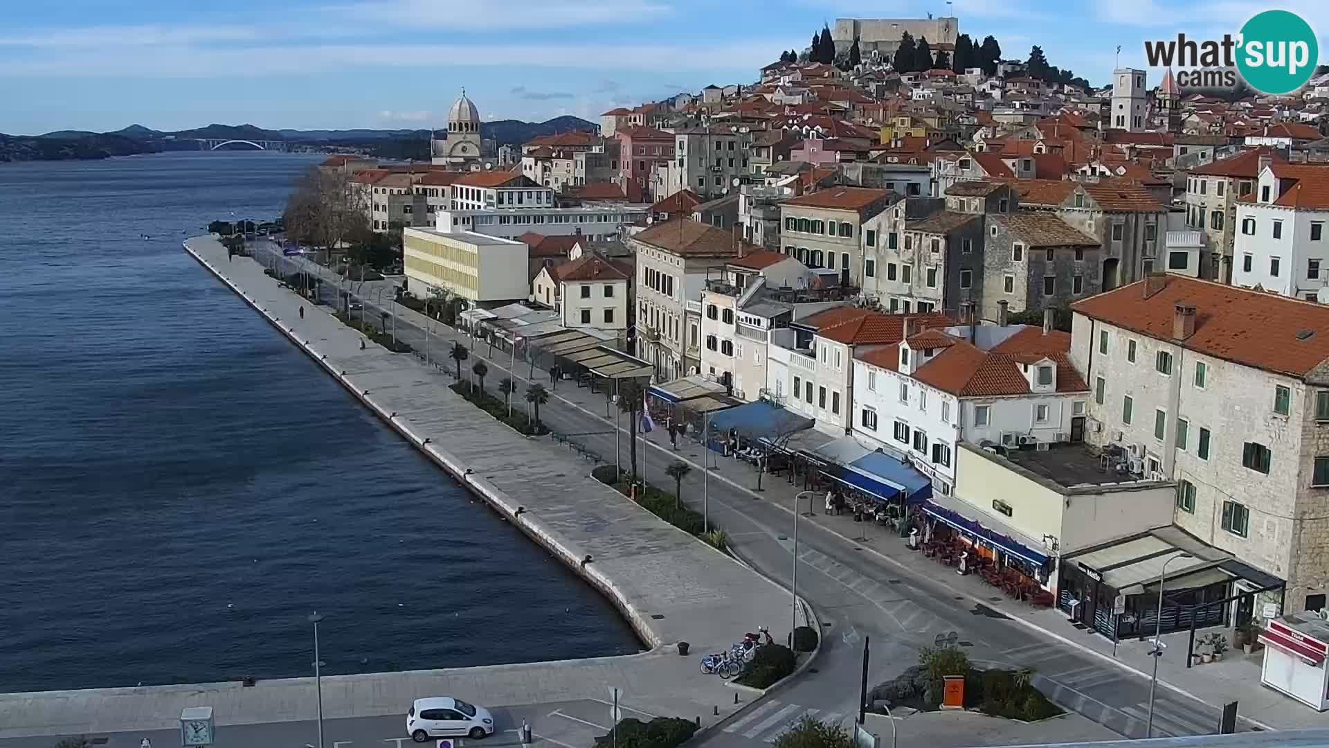 Webcam Šibenik – view from hotel Bellevue