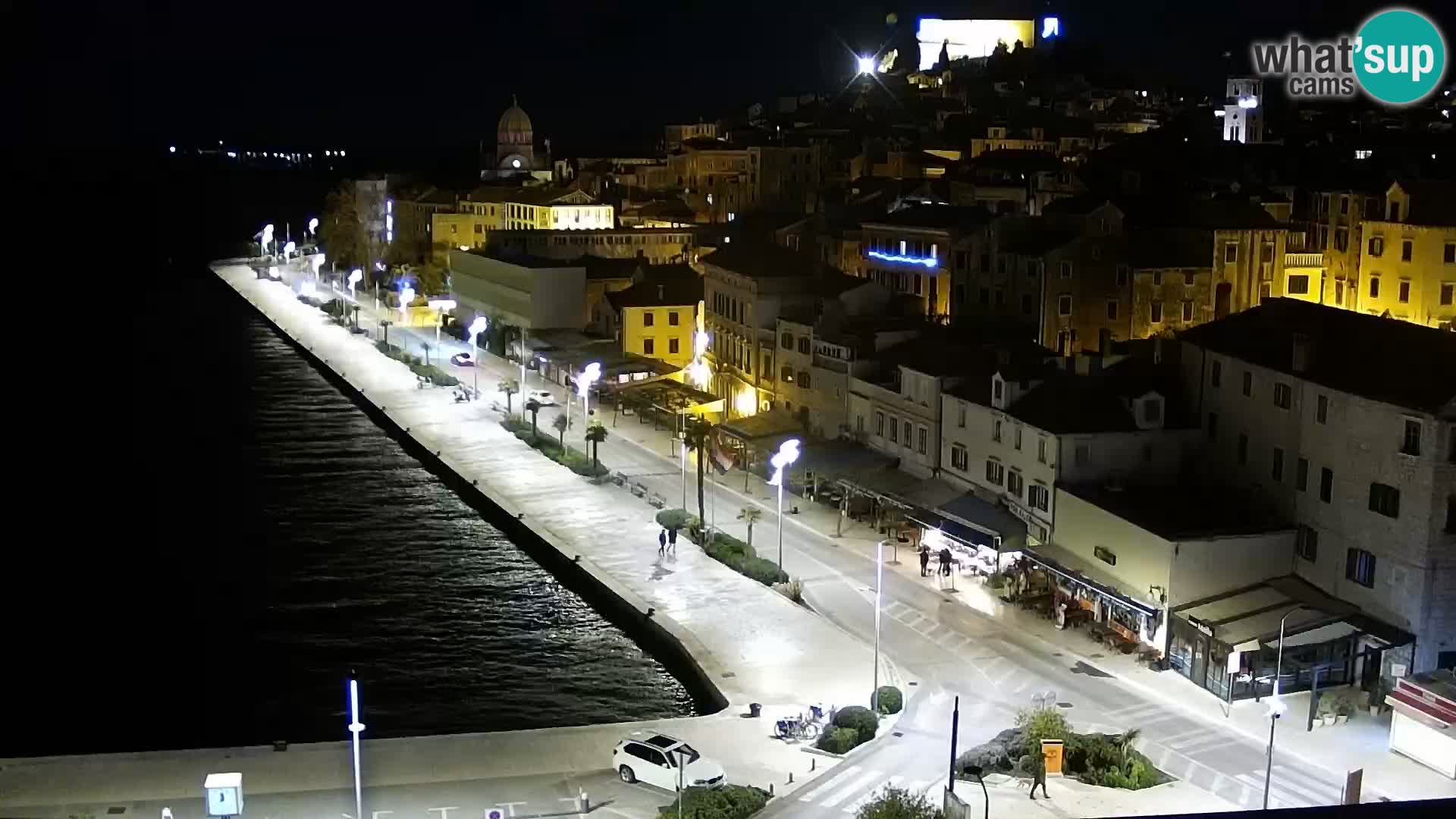 Webcam Šibenik – view from hotel Bellevue