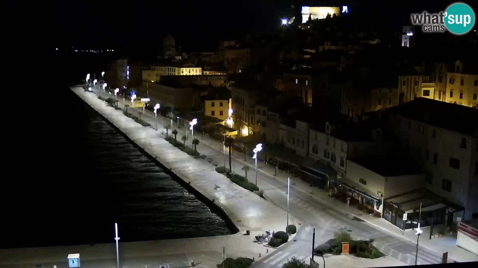 Webcam Šibenik – view from hotel Bellevue