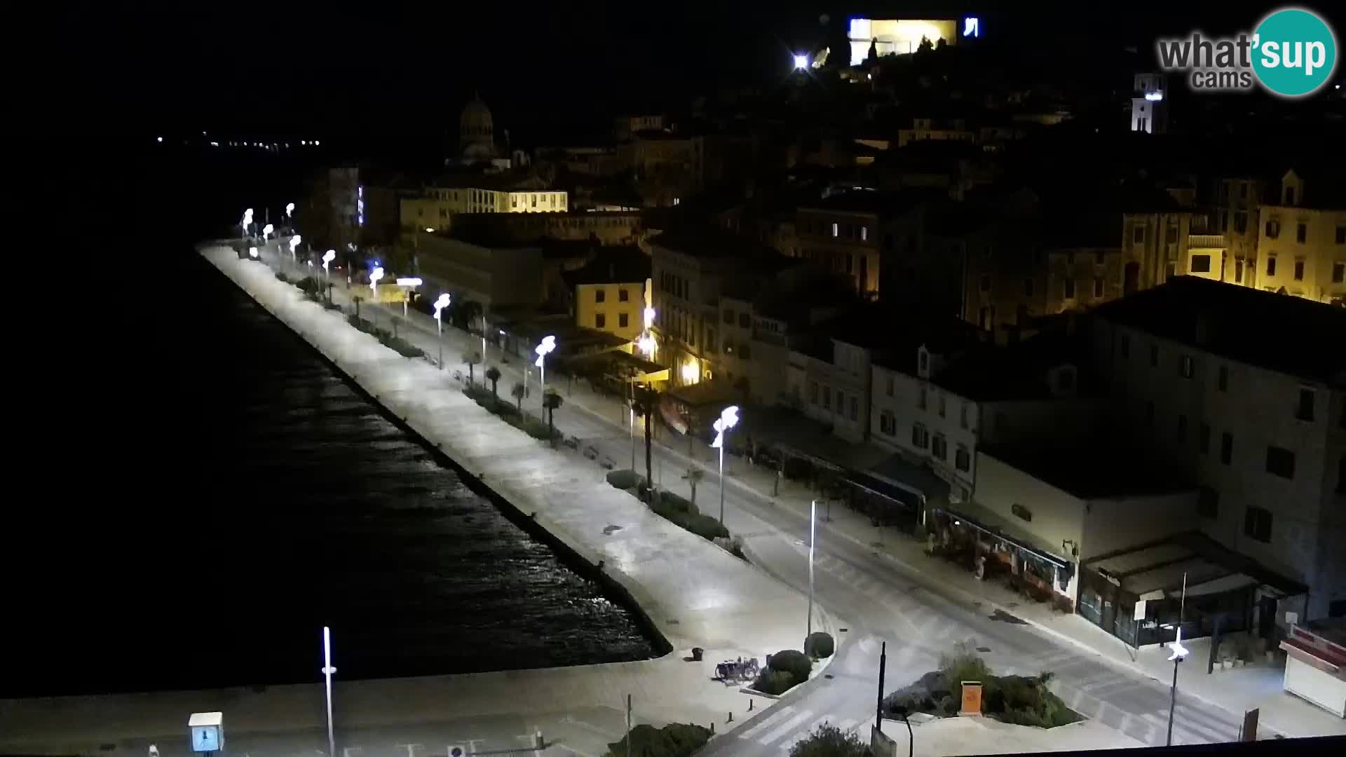 Webcam Šibenik – view from hotel Bellevue