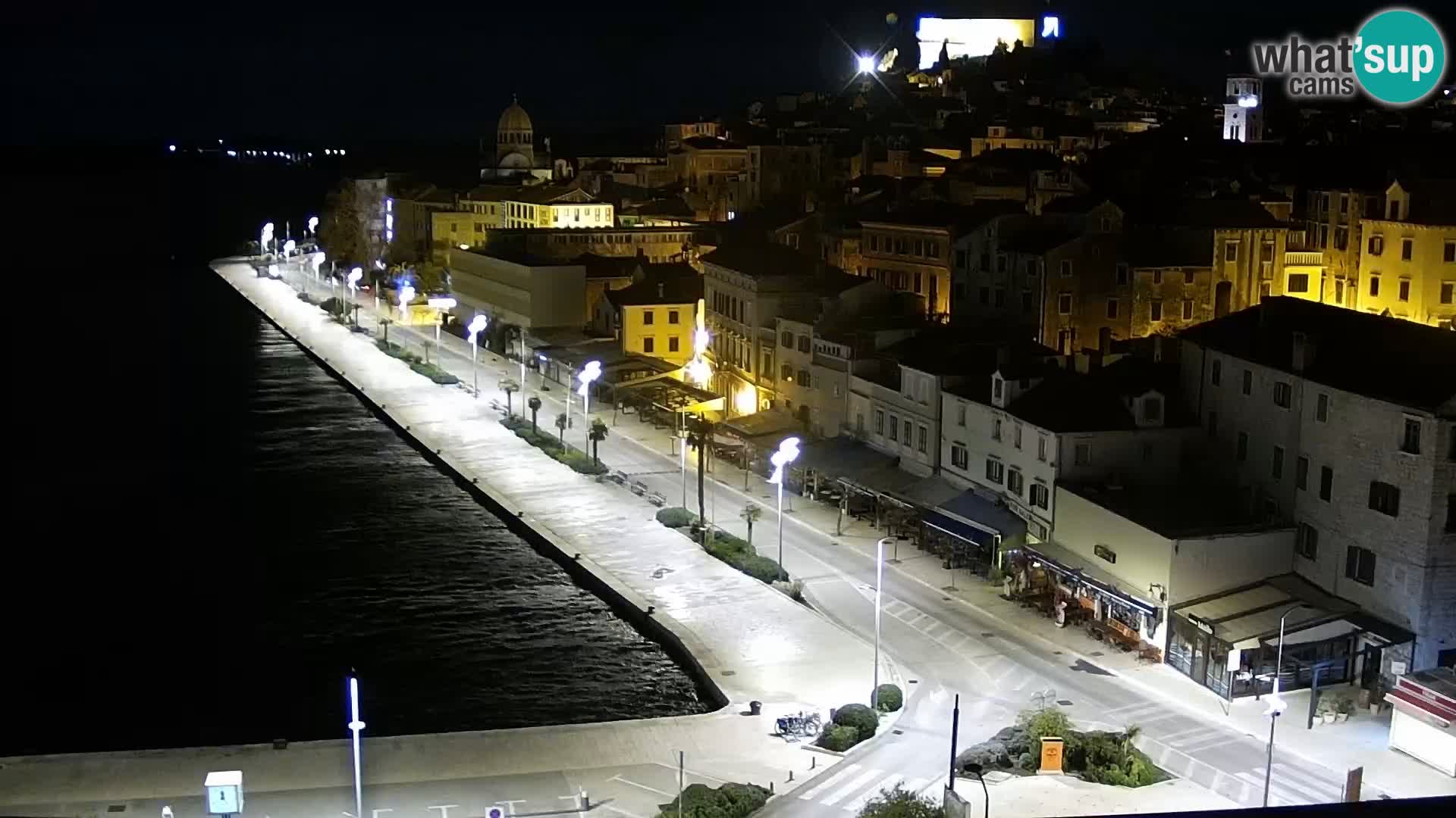 Webcam Šibenik – view from hotel Bellevue