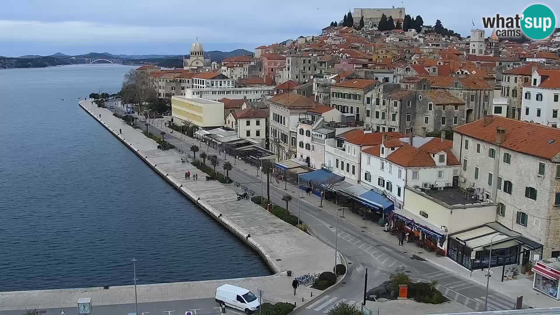 Webcam Šibenik – view from hotel Bellevue