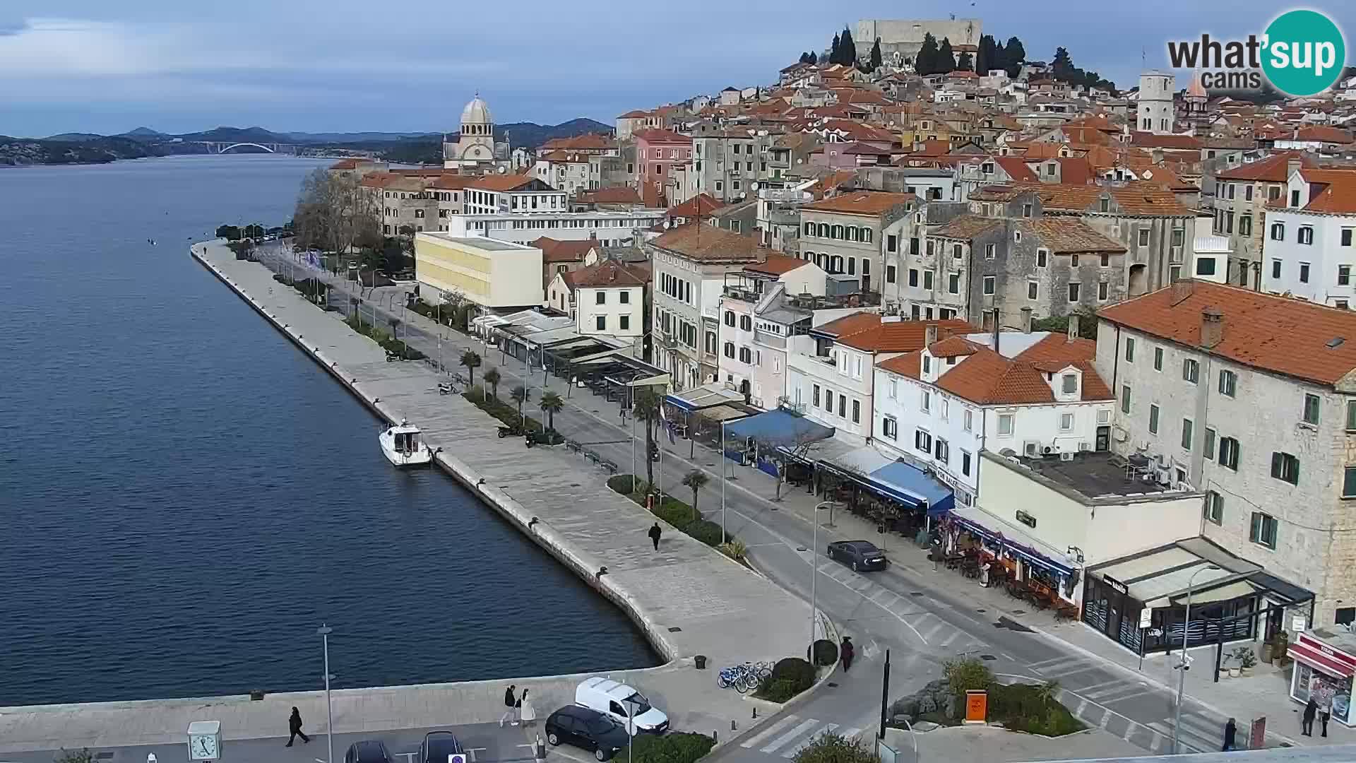 Webcam Šibenik – view from hotel Bellevue