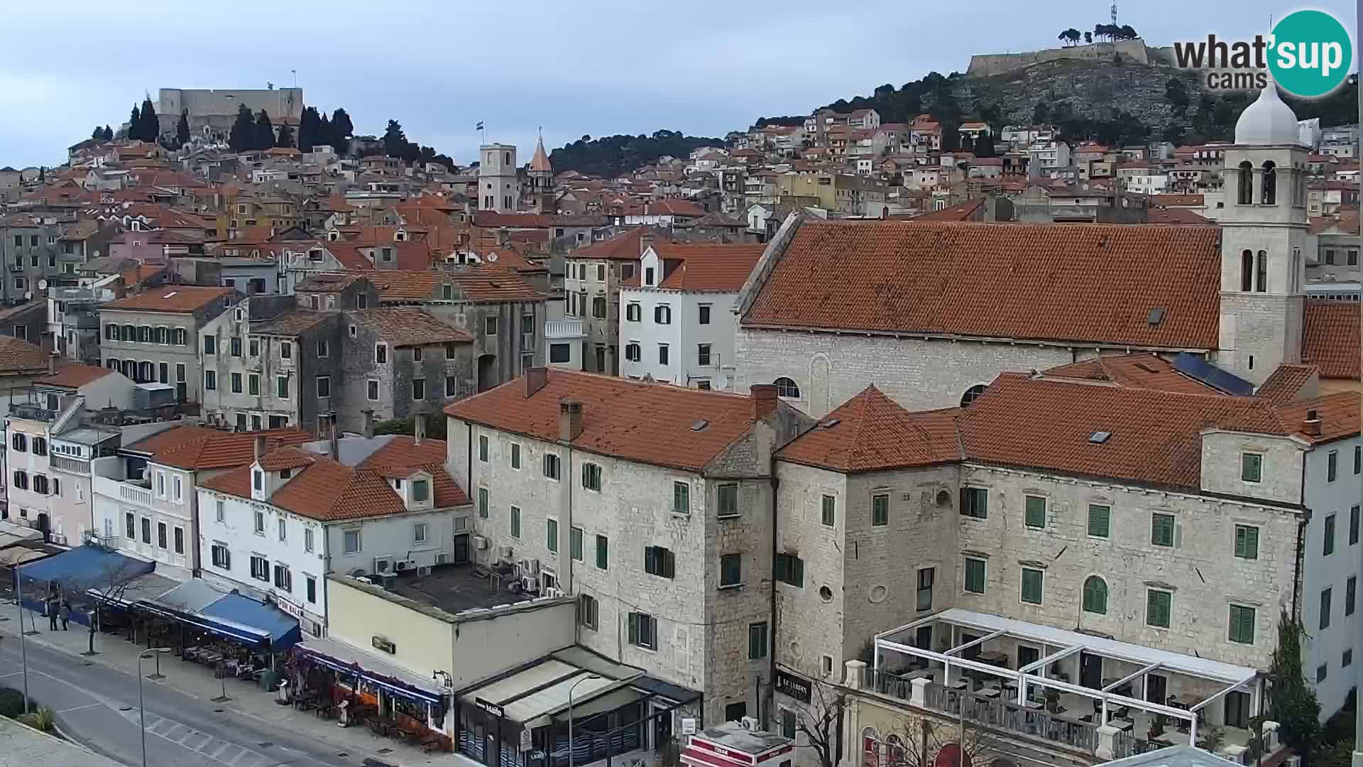 Webcam Šibenik – view from hotel Bellevue