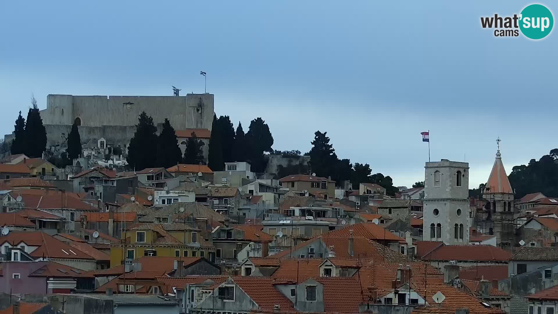 Webcam Šibenik – view from hotel Bellevue