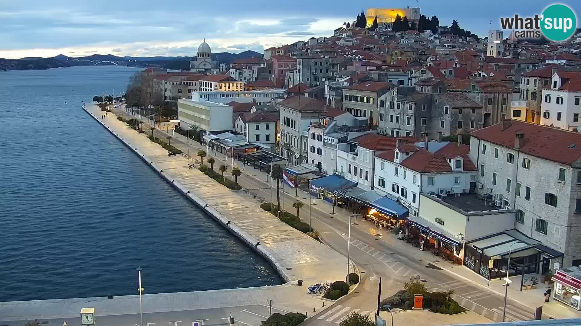 Webcam Šibenik – view from hotel Bellevue