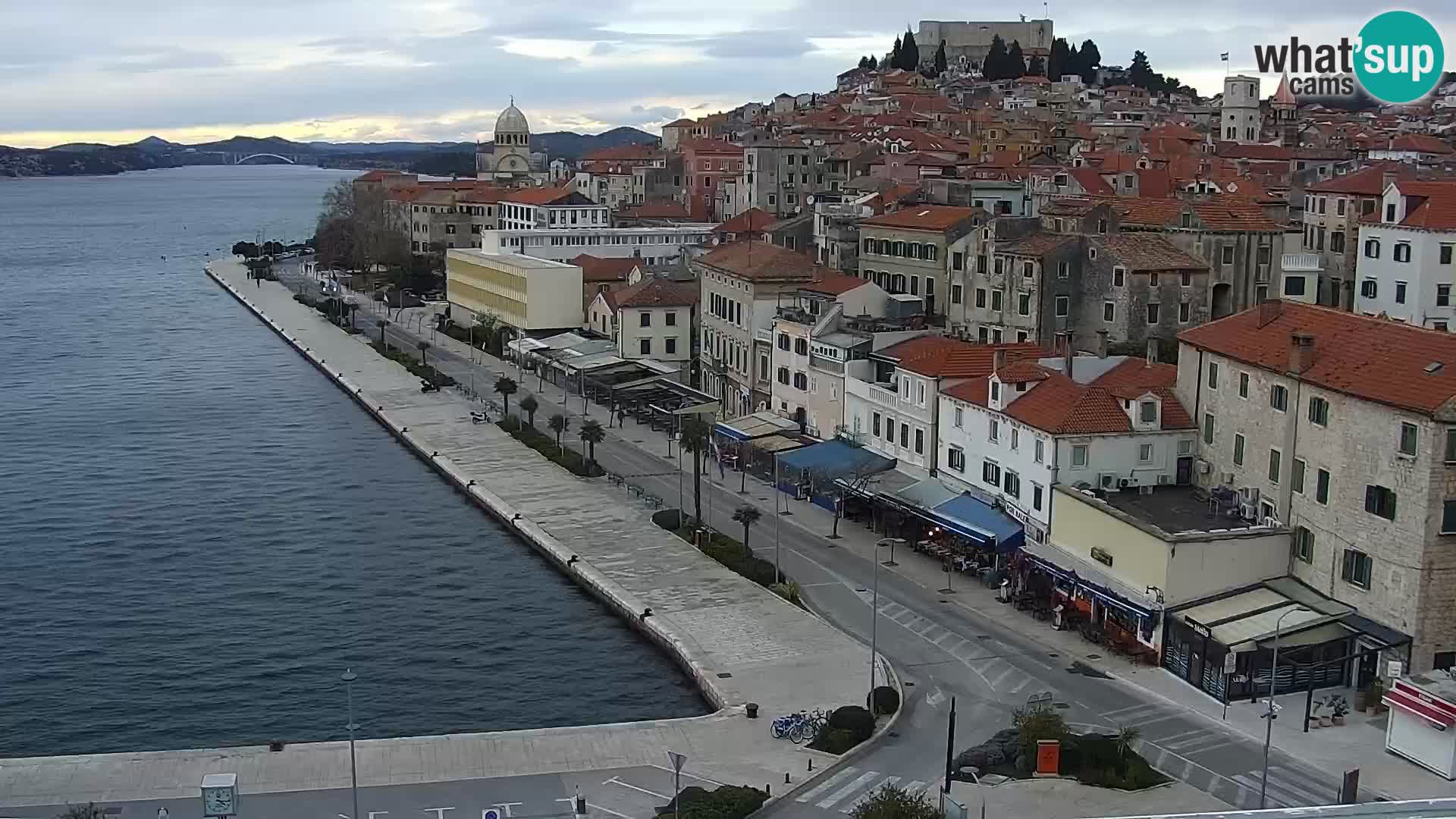 Webcam Šibenik – view from hotel Bellevue