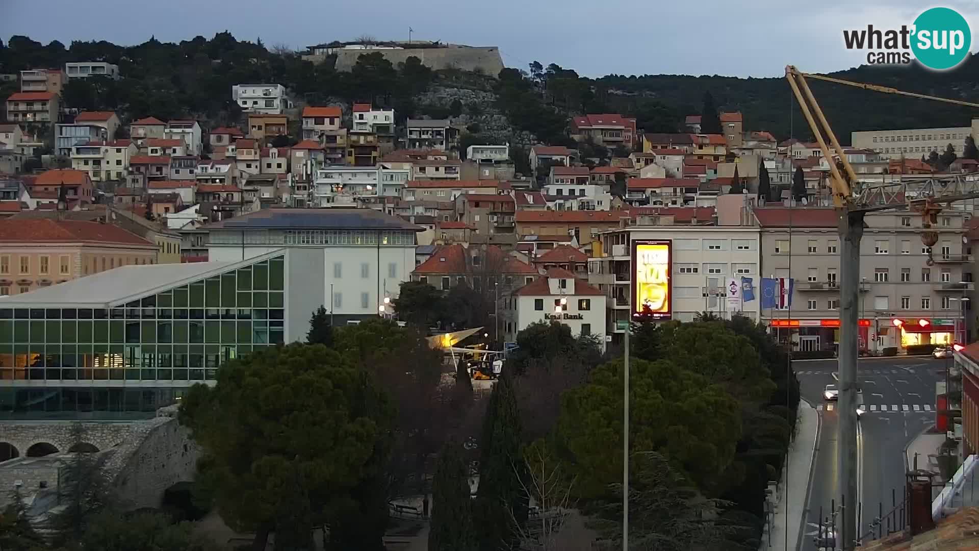 Webcam Šibenik – view from hotel Bellevue