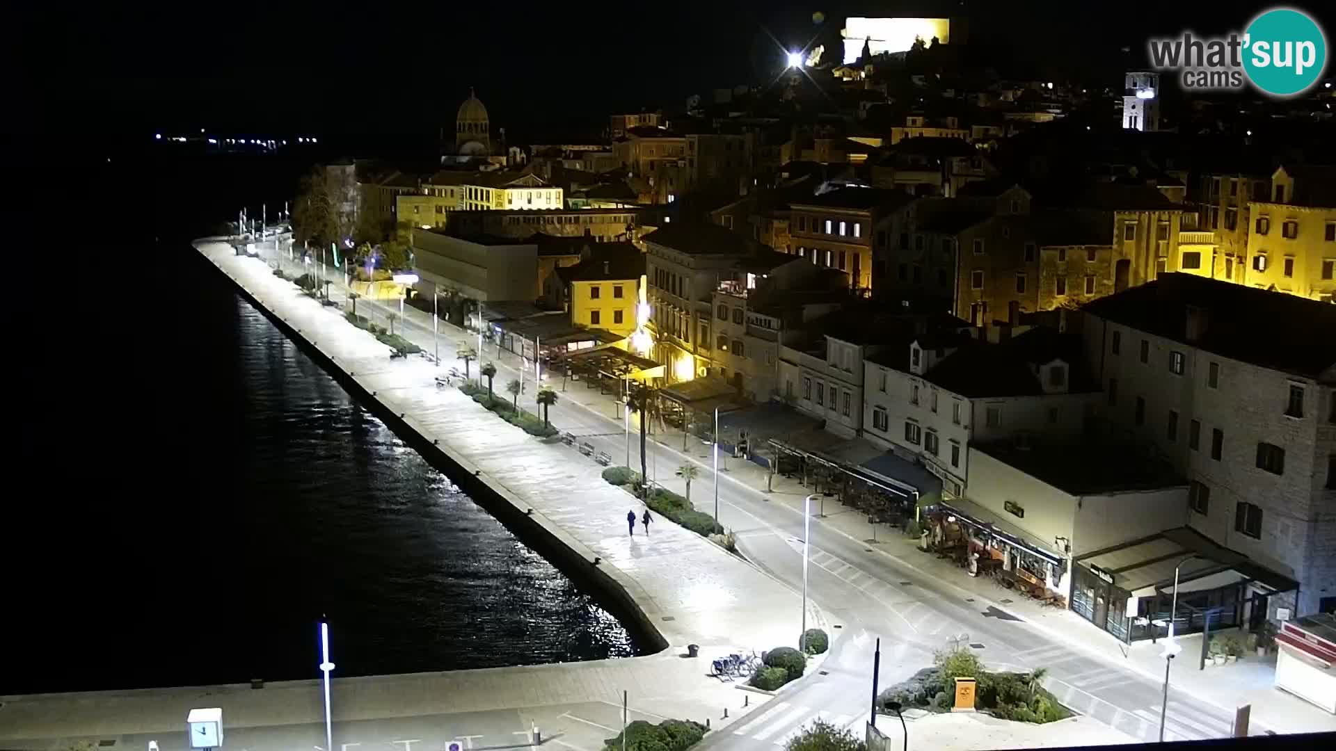 Webcam Šibenik – view from hotel Bellevue