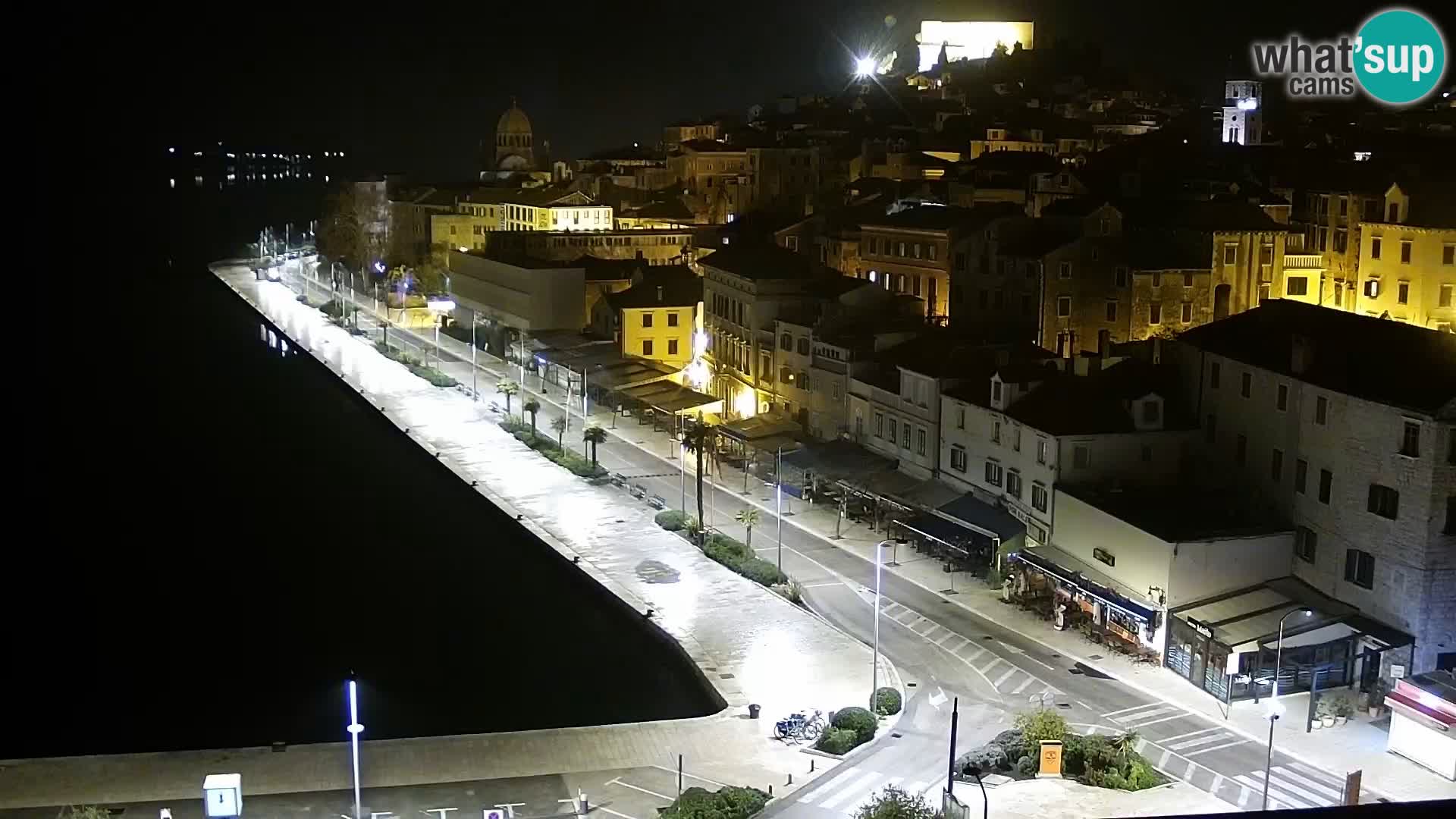 Webcam Šibenik – view from hotel Bellevue