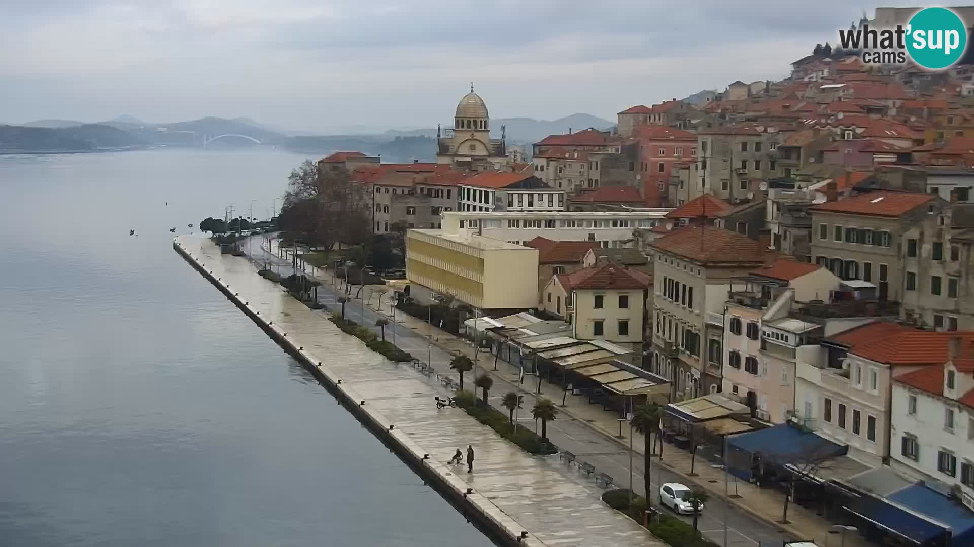 Webcam Šibenik – panorama Bellevue Hotel