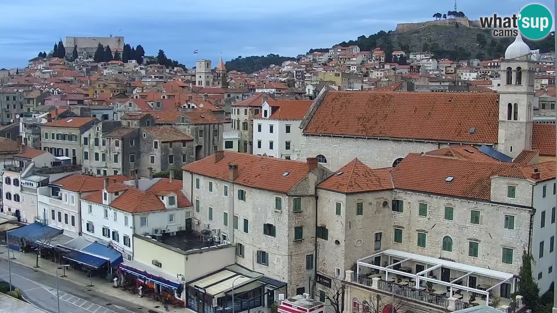 Webcam Šibenik – panorama Bellevue Hotel