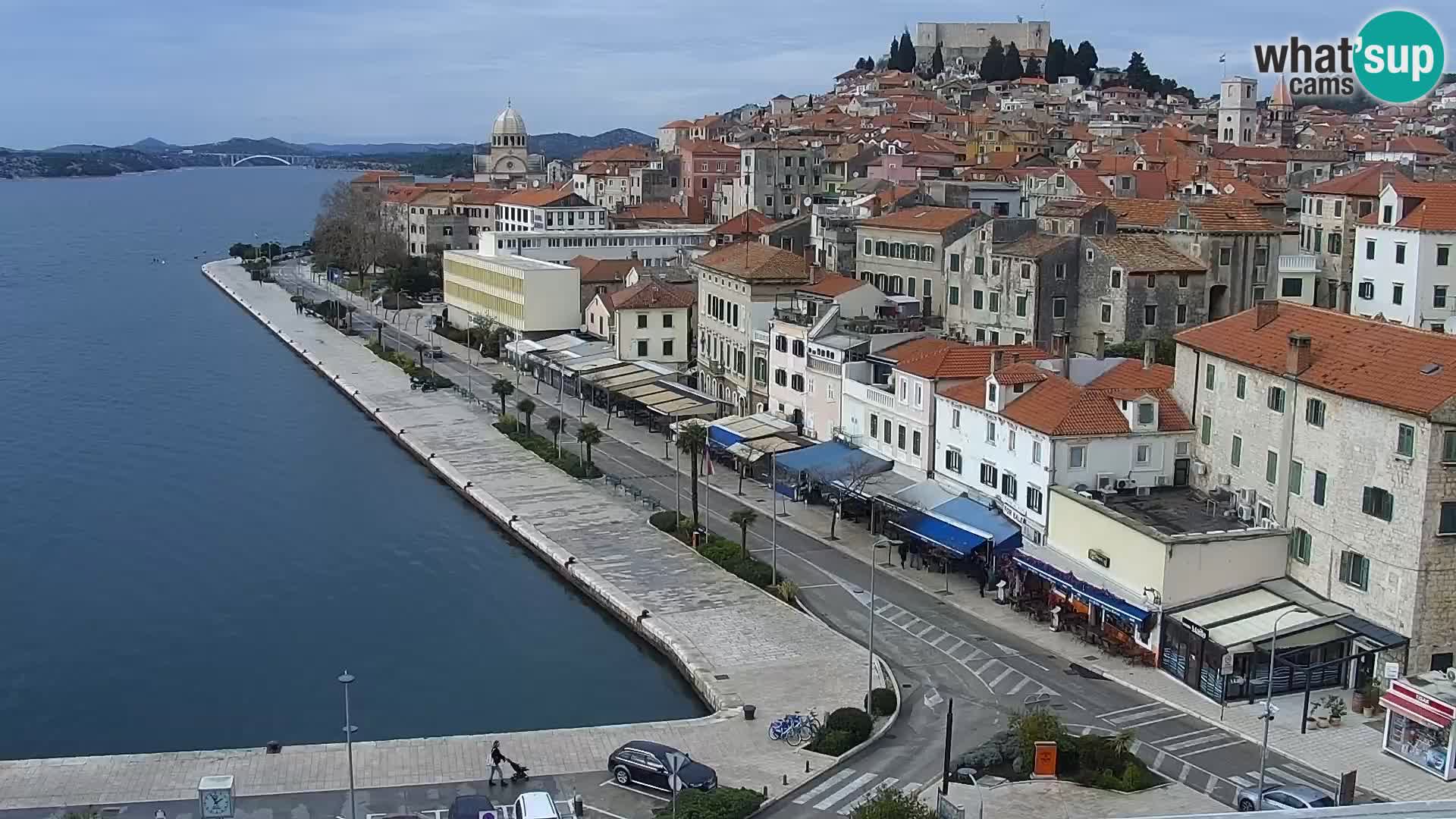 Webcam Šibenik – view from hotel Bellevue