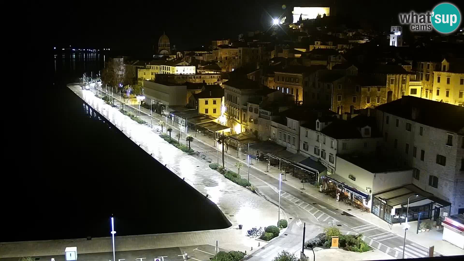 Webcam Šibenik – view from hotel Bellevue