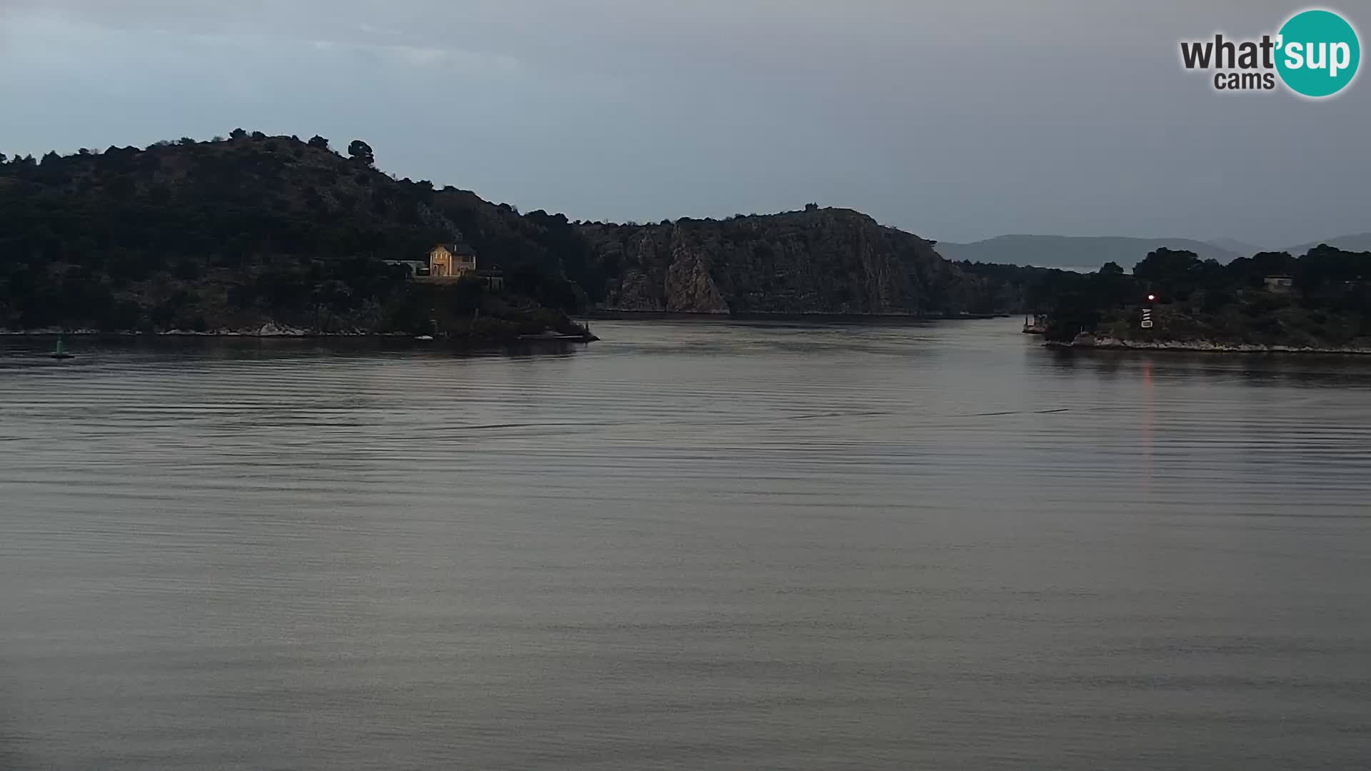 Webcam Šibenik – view from hotel Bellevue