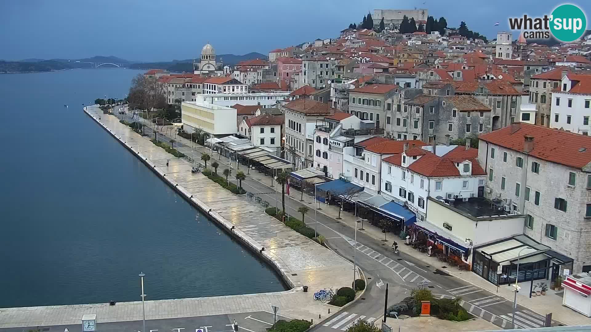 Webcam Šibenik – view from hotel Bellevue