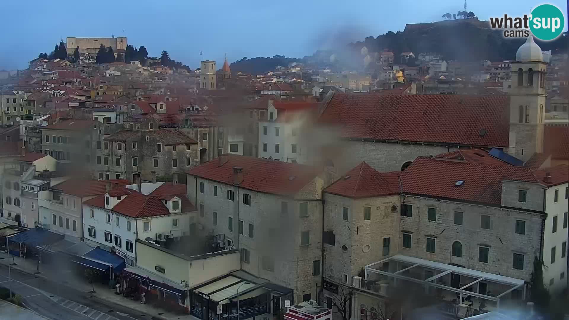 Webcam Šibenik – view from hotel Bellevue