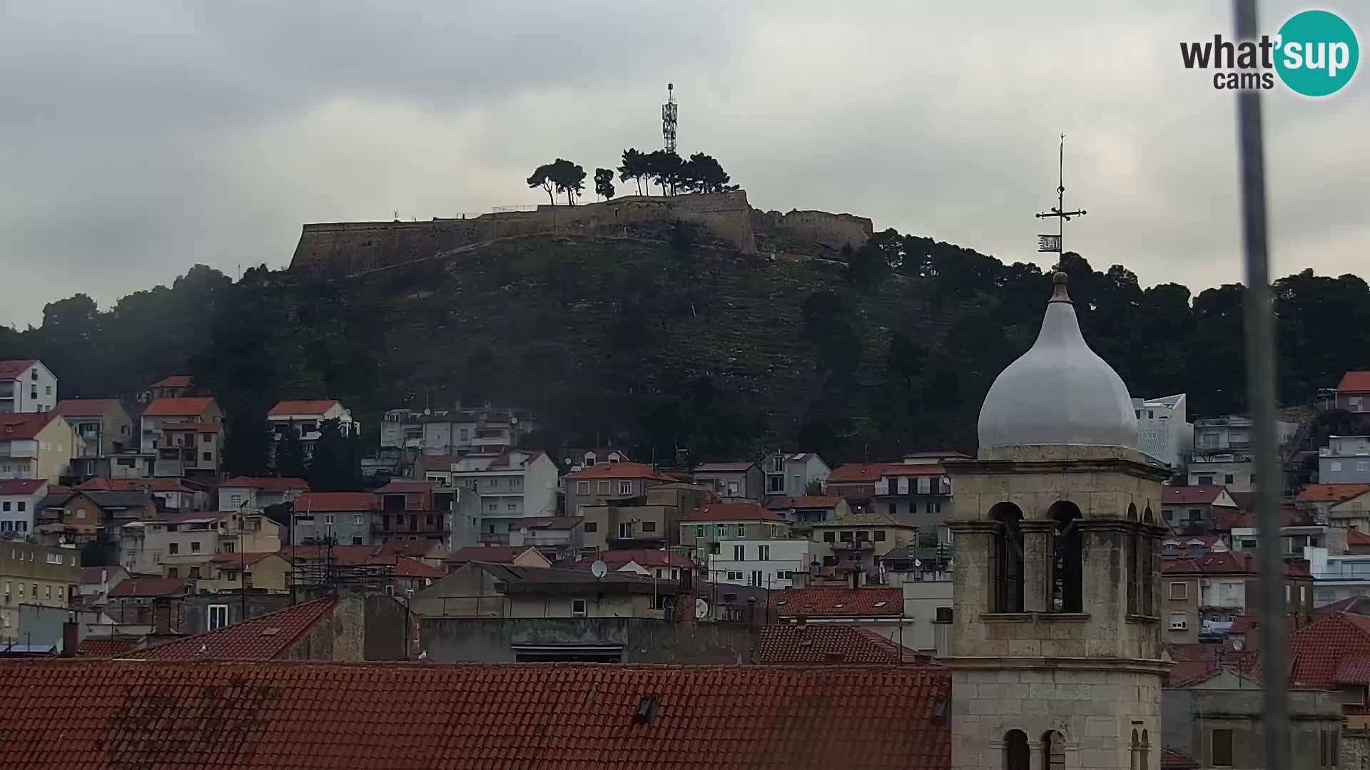 Webcam Šibenik – view from hotel Bellevue