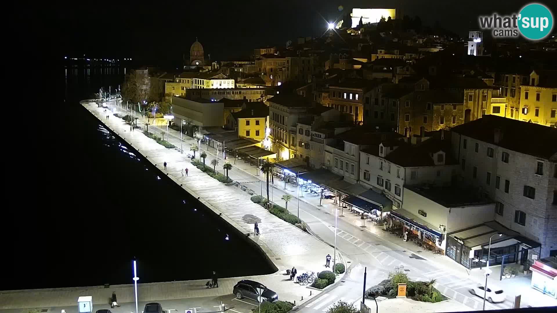 Webcam Šibenik – view from hotel Bellevue