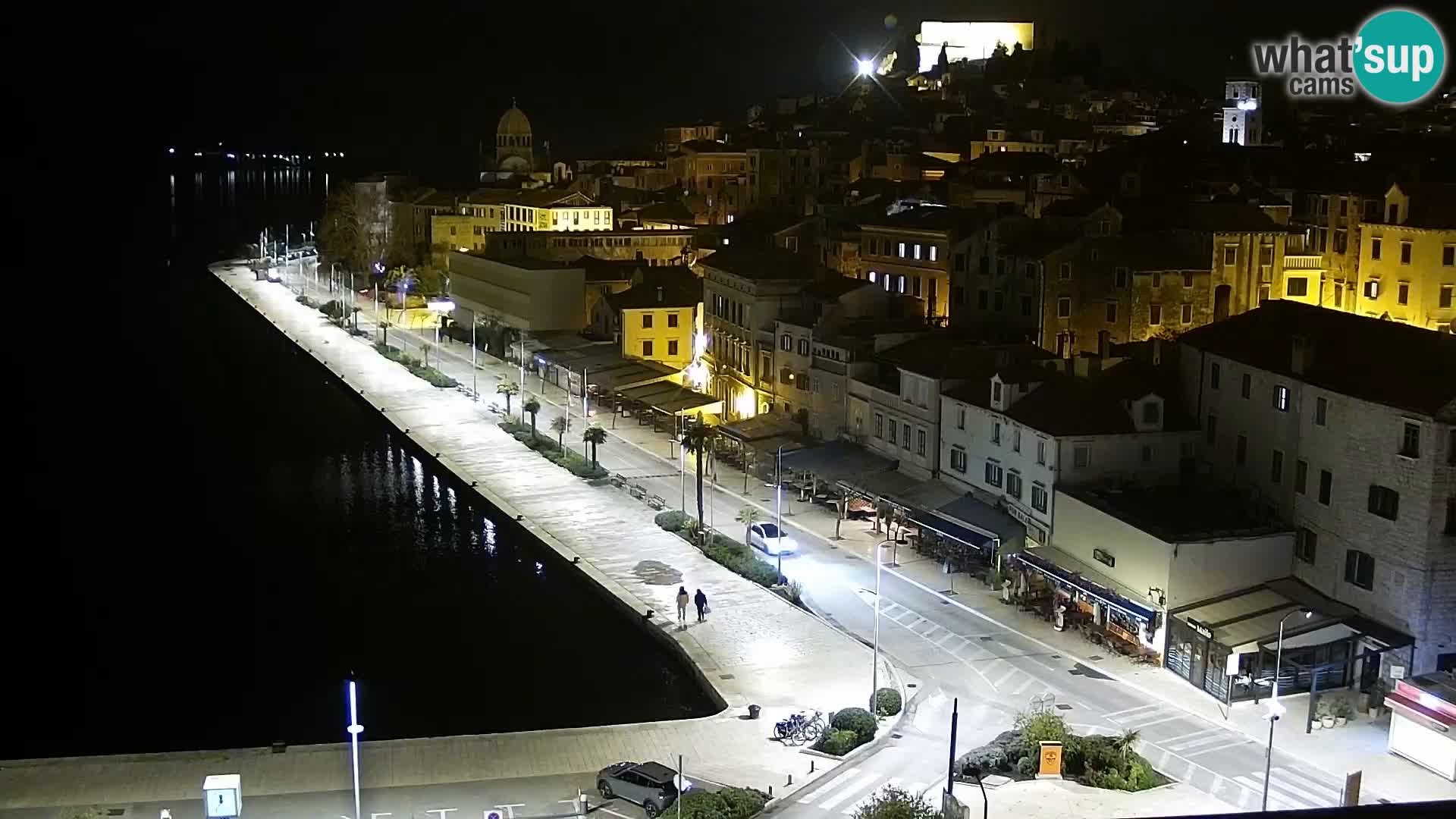 Webcam Šibenik – view from hotel Bellevue