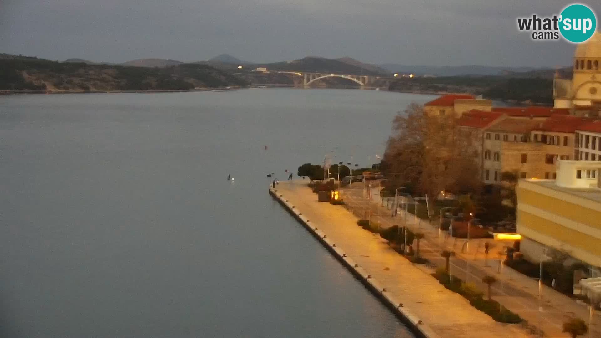 Webcam Šibenik – view from hotel Bellevue