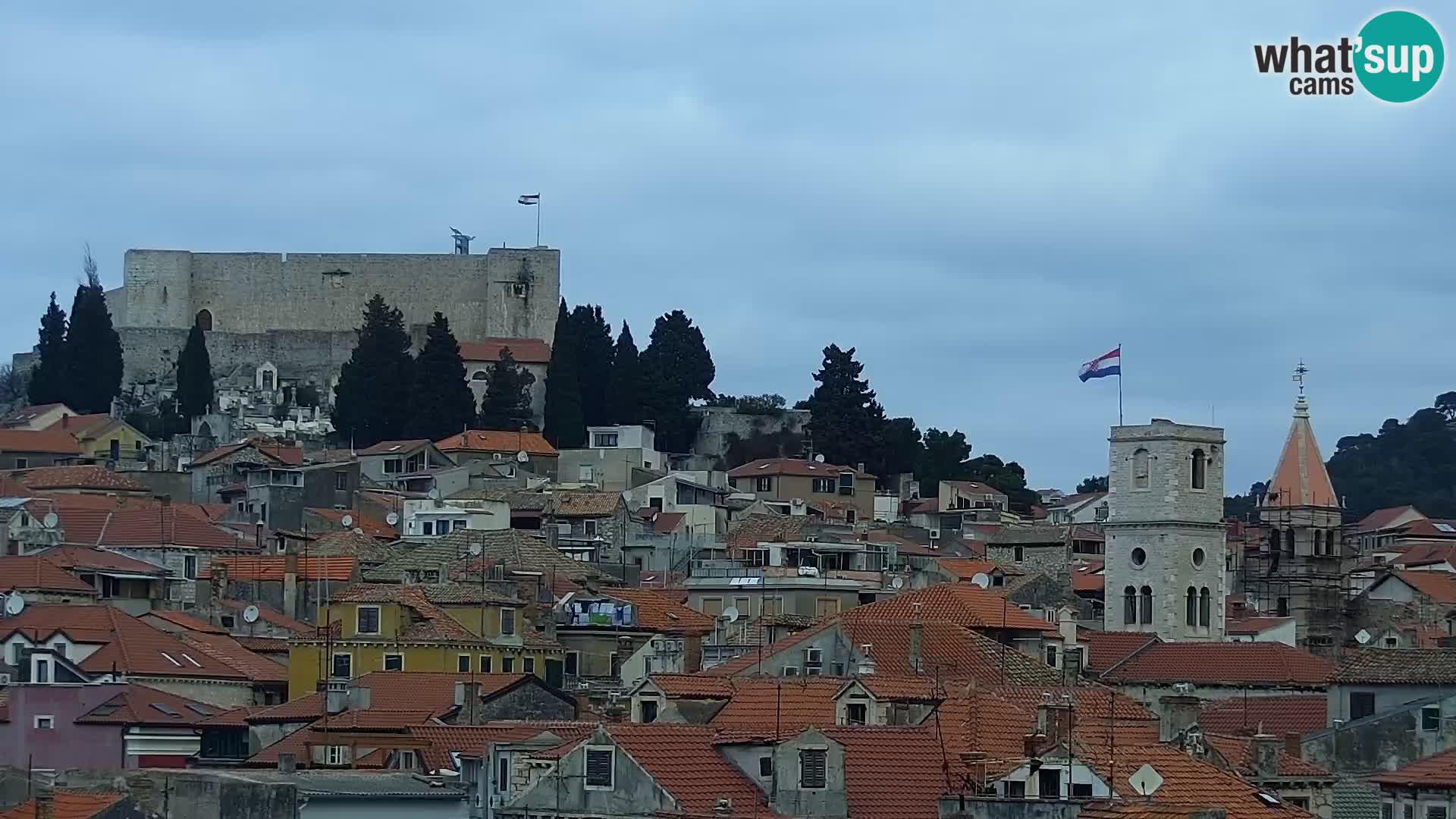 Webcam Šibenik – panorama Bellevue Hotel