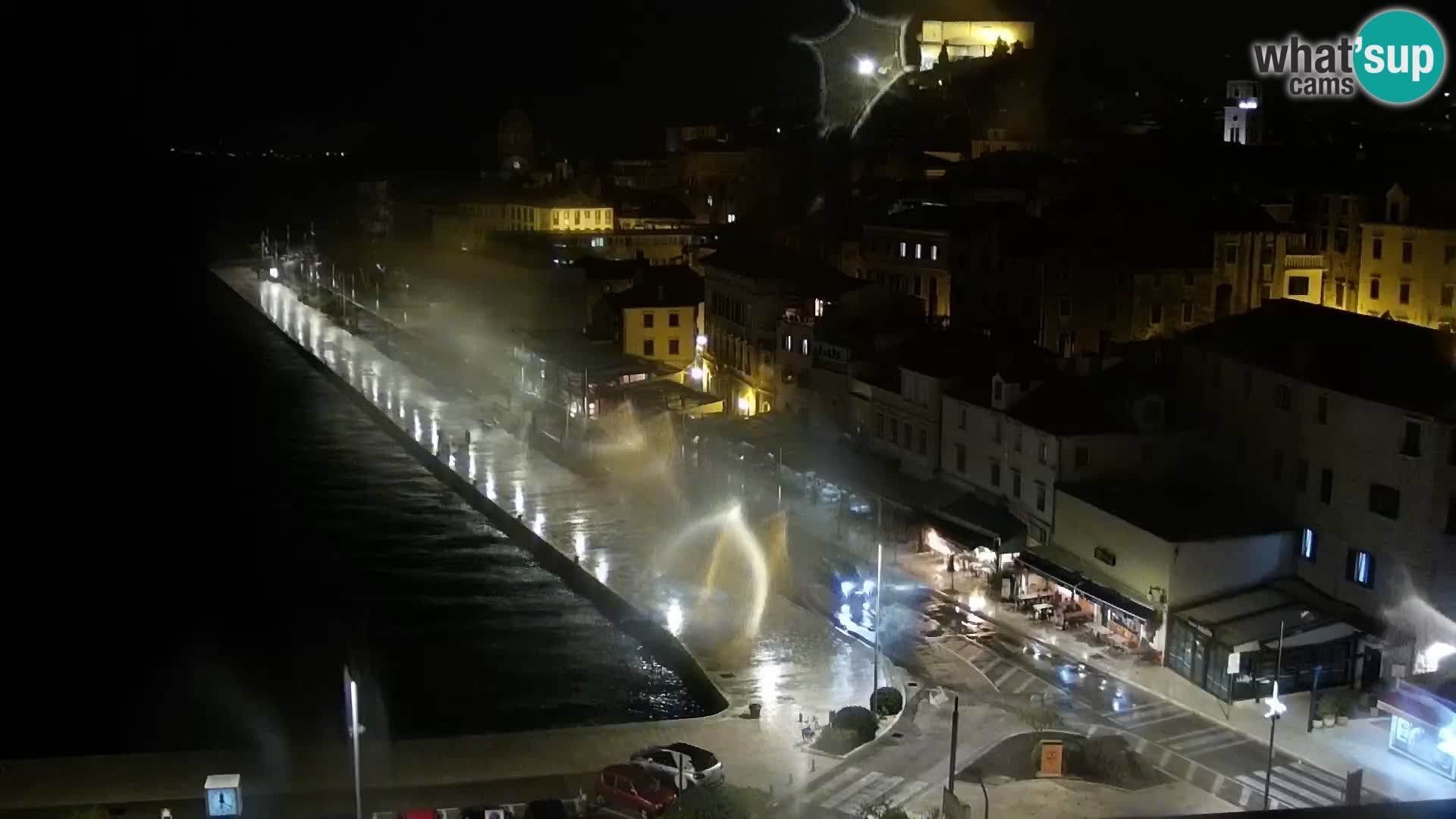 Webcam Šibenik – view from hotel Bellevue