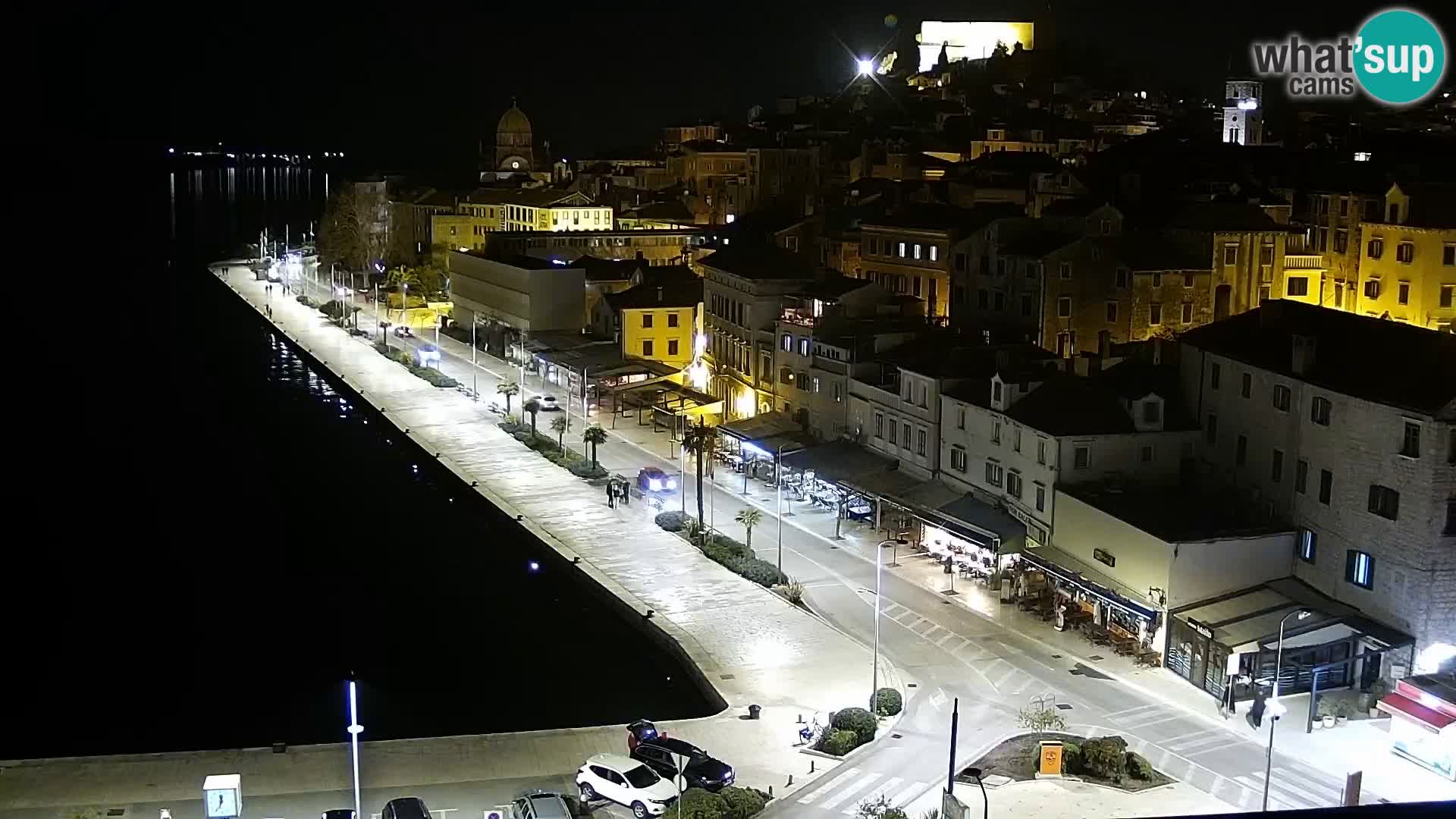 Webcam Šibenik – view from hotel Bellevue