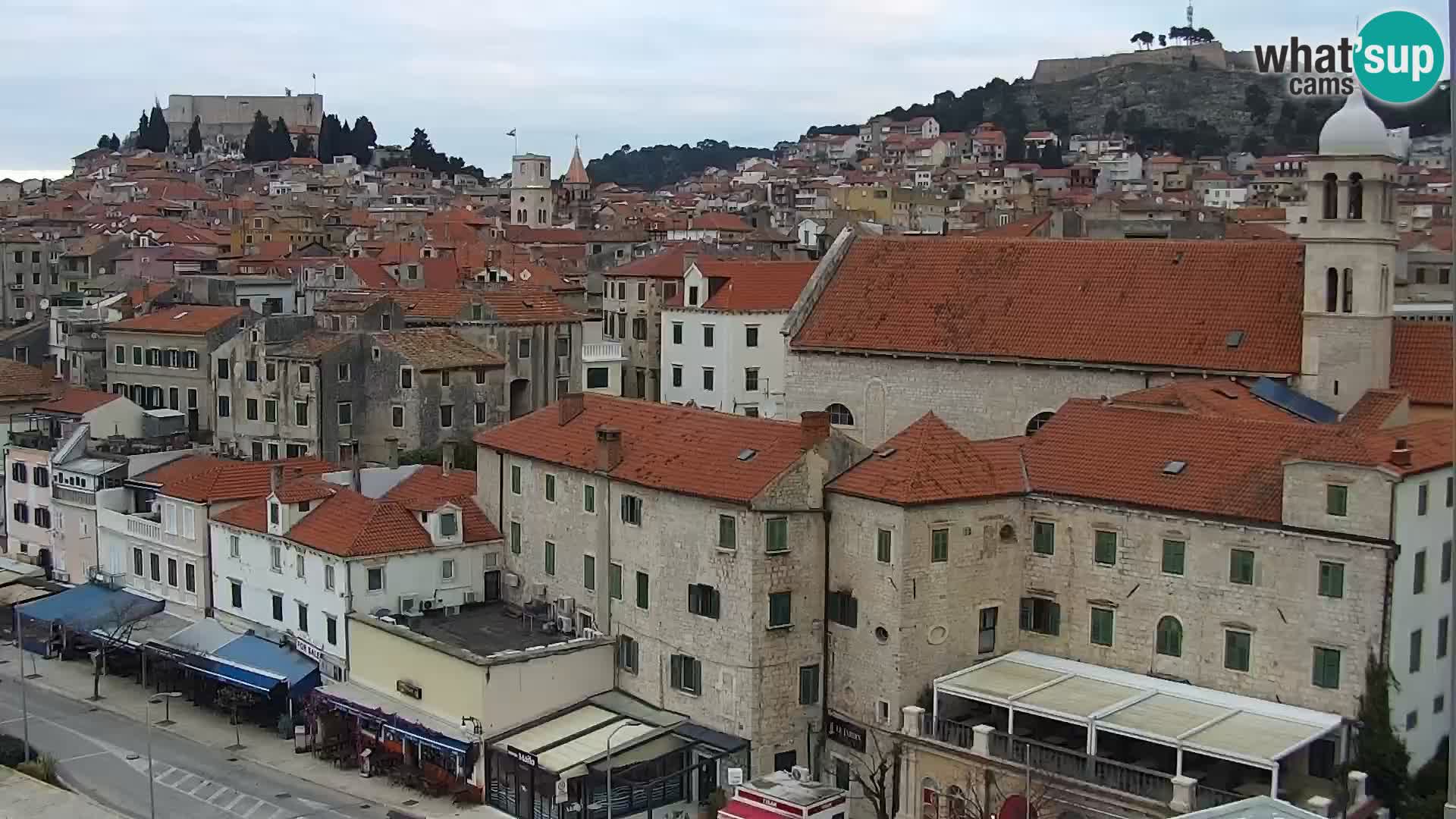 Webcam Šibenik – panorama Bellevue Hotel