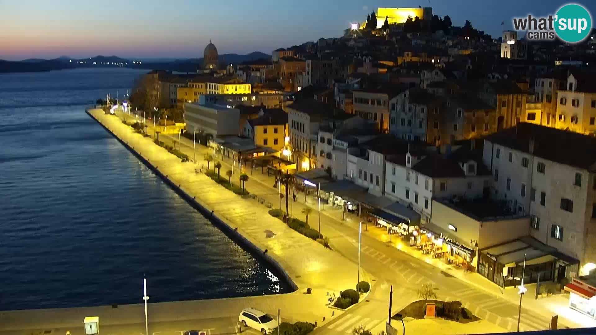 Webcam Šibenik – view from hotel Bellevue