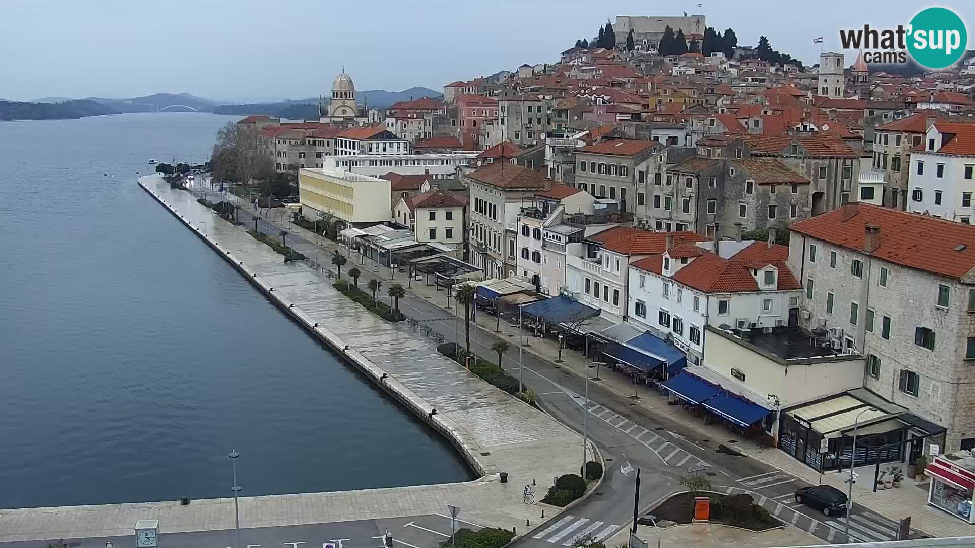 Webcam Šibenik – view from hotel Bellevue