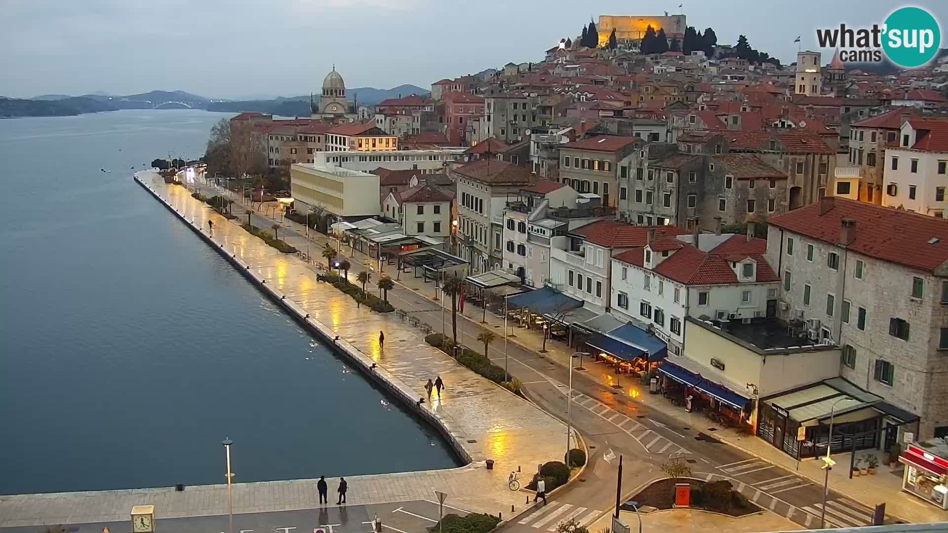 Webcam Šibenik – view from hotel Bellevue