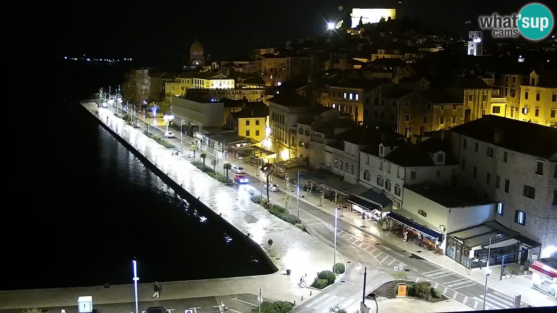 Webcam Šibenik – view from hotel Bellevue