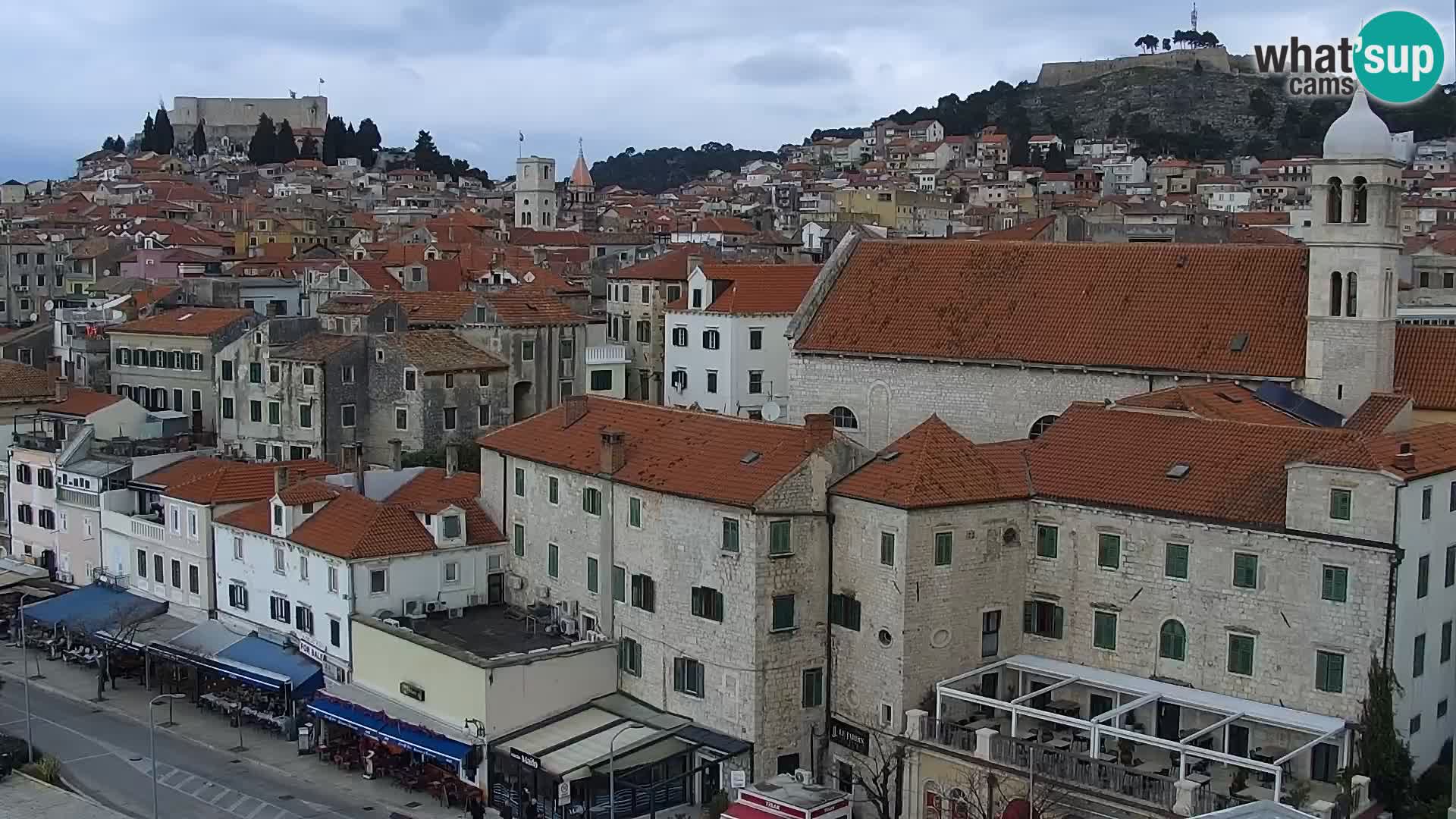 Webcam Šibenik – view from hotel Bellevue