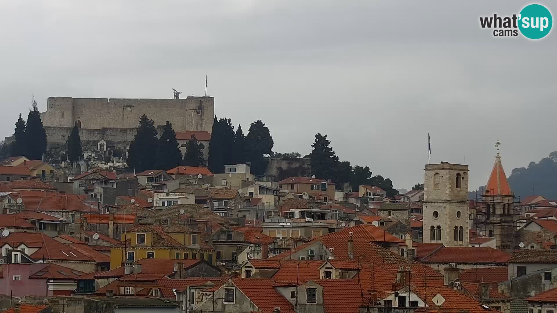 Webcam Šibenik – view from hotel Bellevue