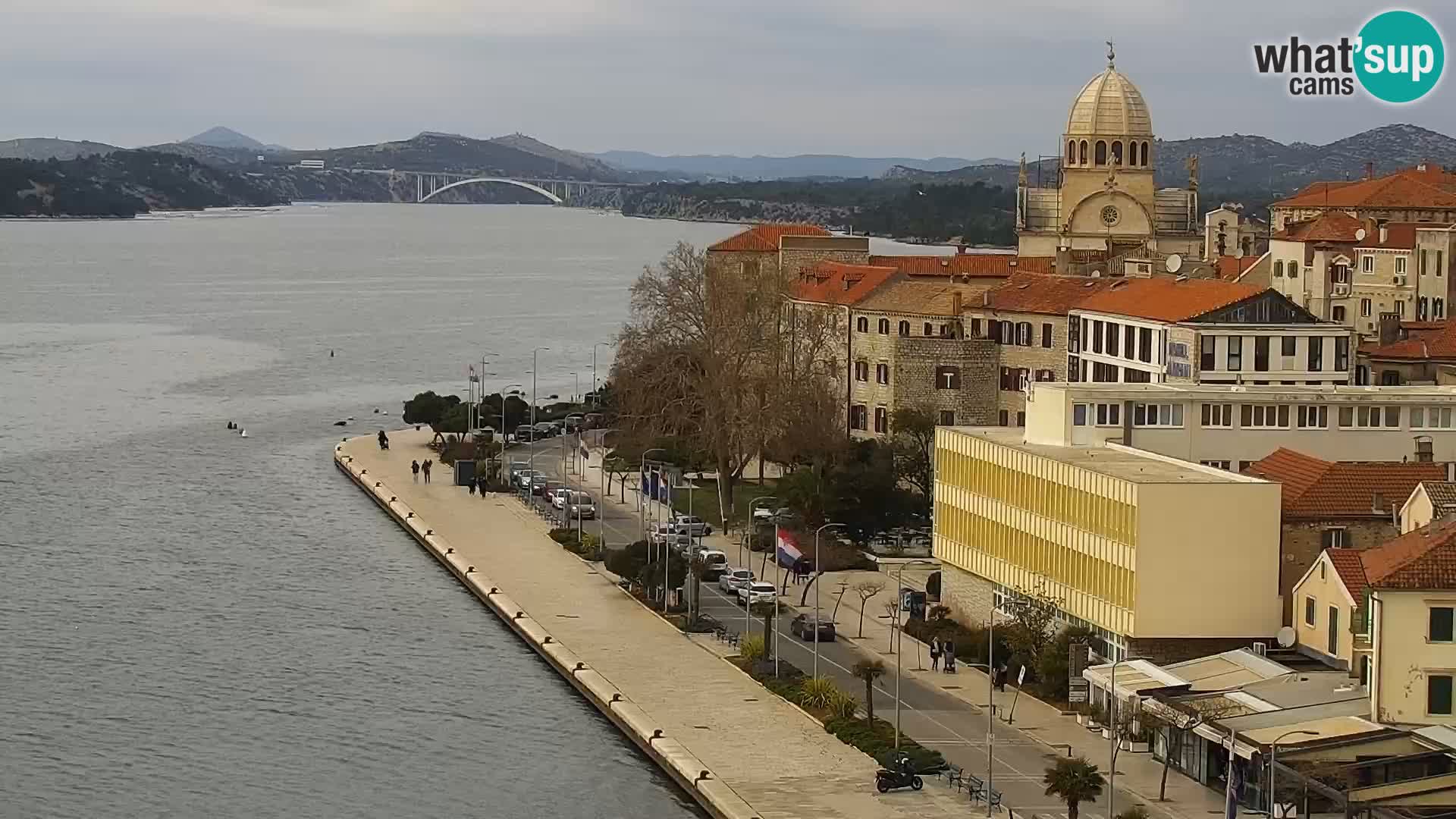 Webcam Šibenik – view from hotel Bellevue