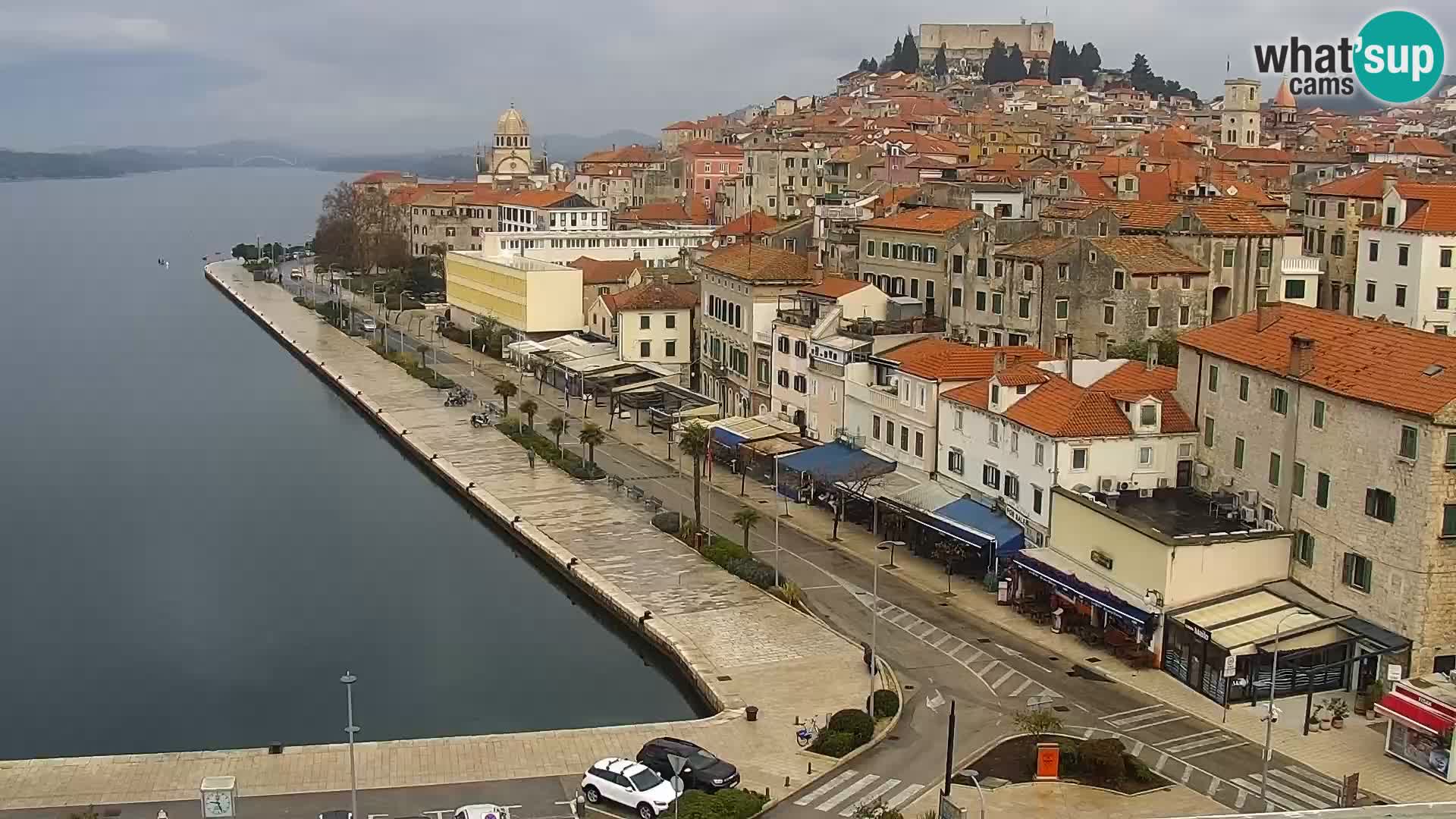 Webcam Šibenik – view from hotel Bellevue