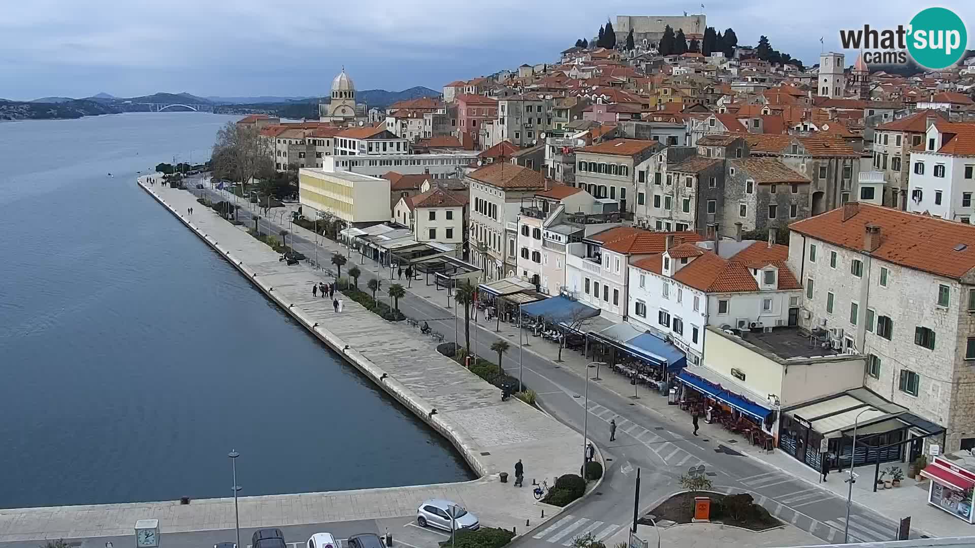 Webcam Šibenik – view from hotel Bellevue